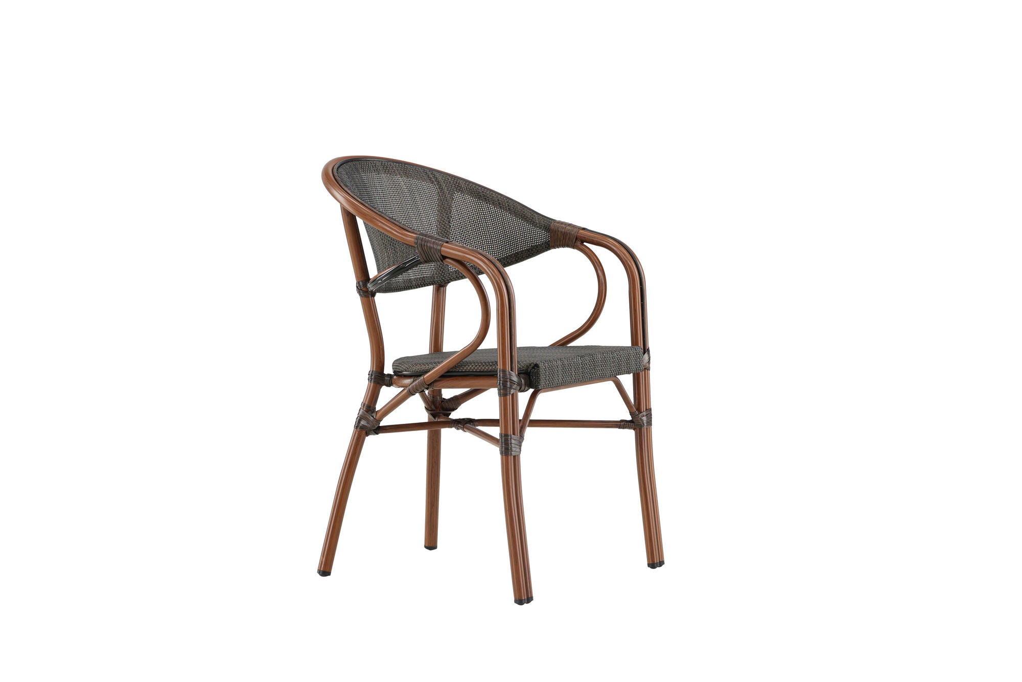 Venture Home Vila Real Caféchair 2-pack - Brown/Black