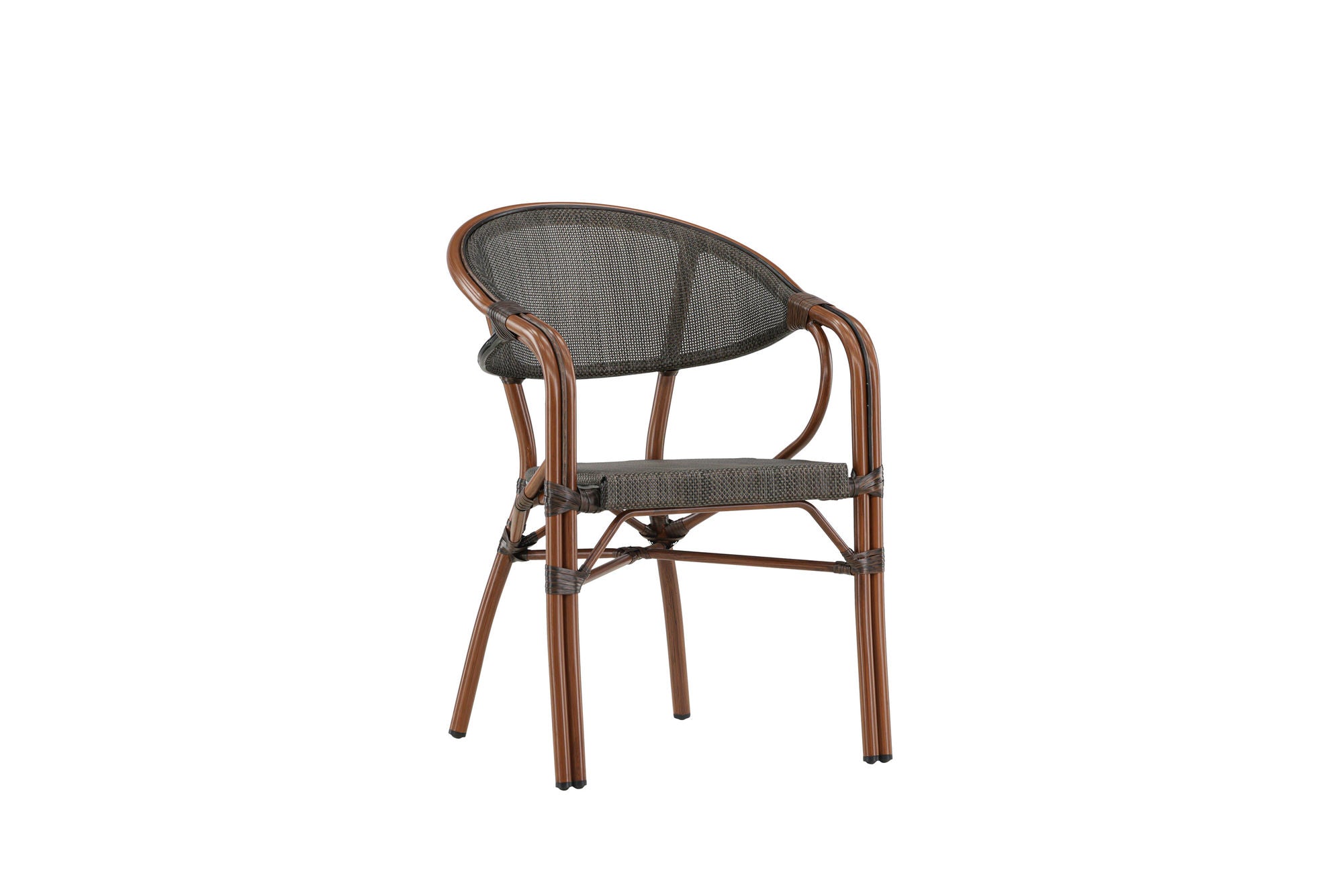 Venture Home Vila Real Caféchair 2-pack - Brown/Black