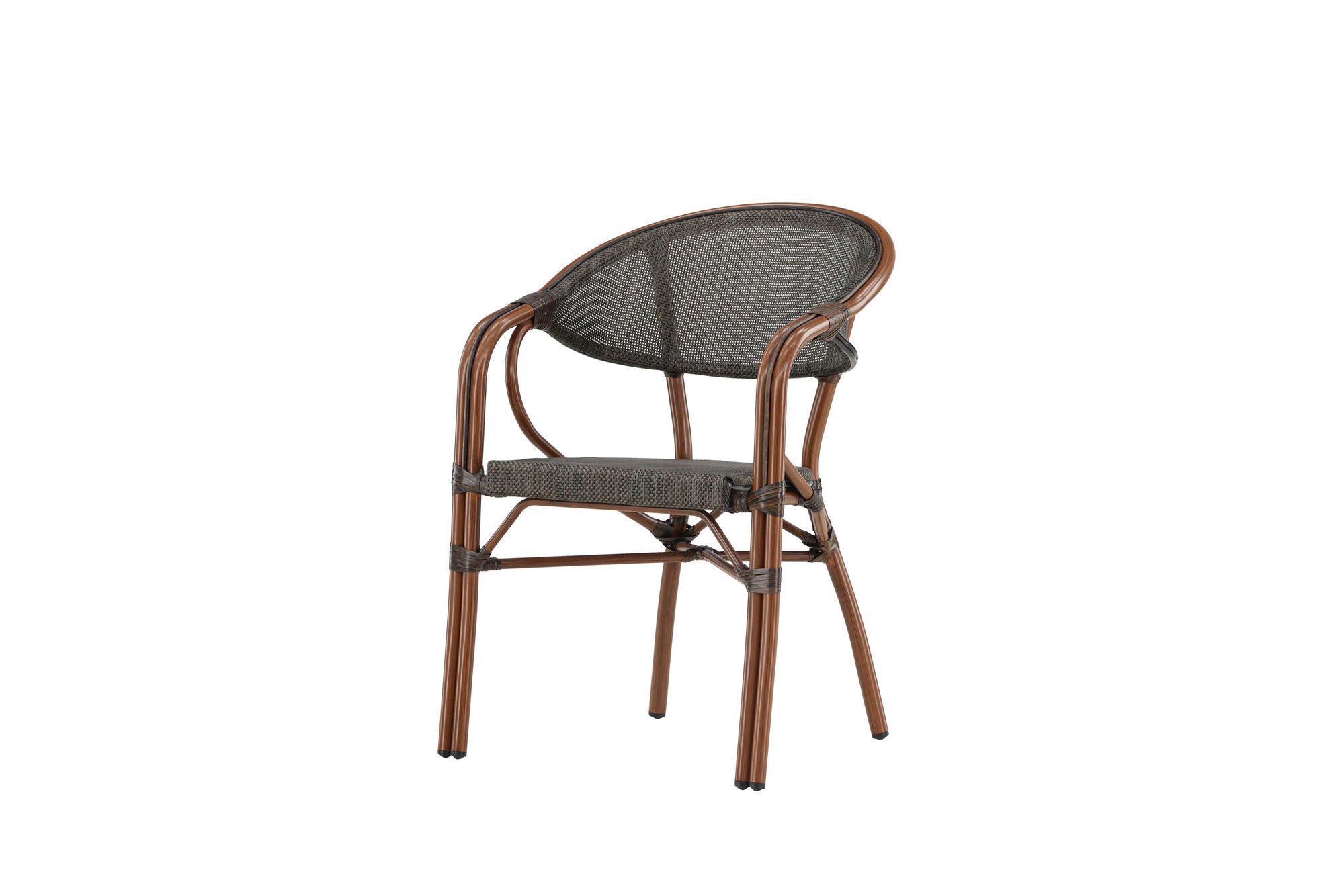 Venture Home Vila Real Caféchair 2-pack - Brown/Black
