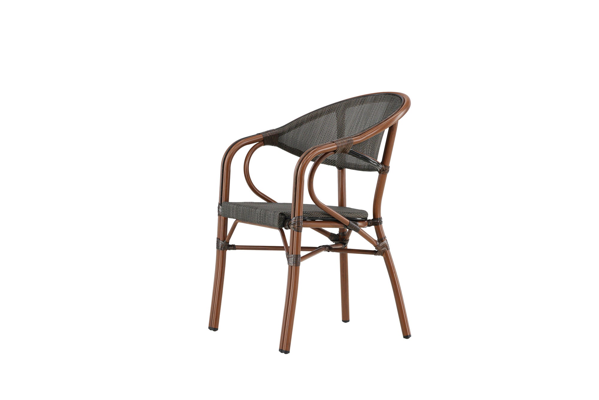 Venture Home Vila Real Caféchair 2-pack - Brown/Black