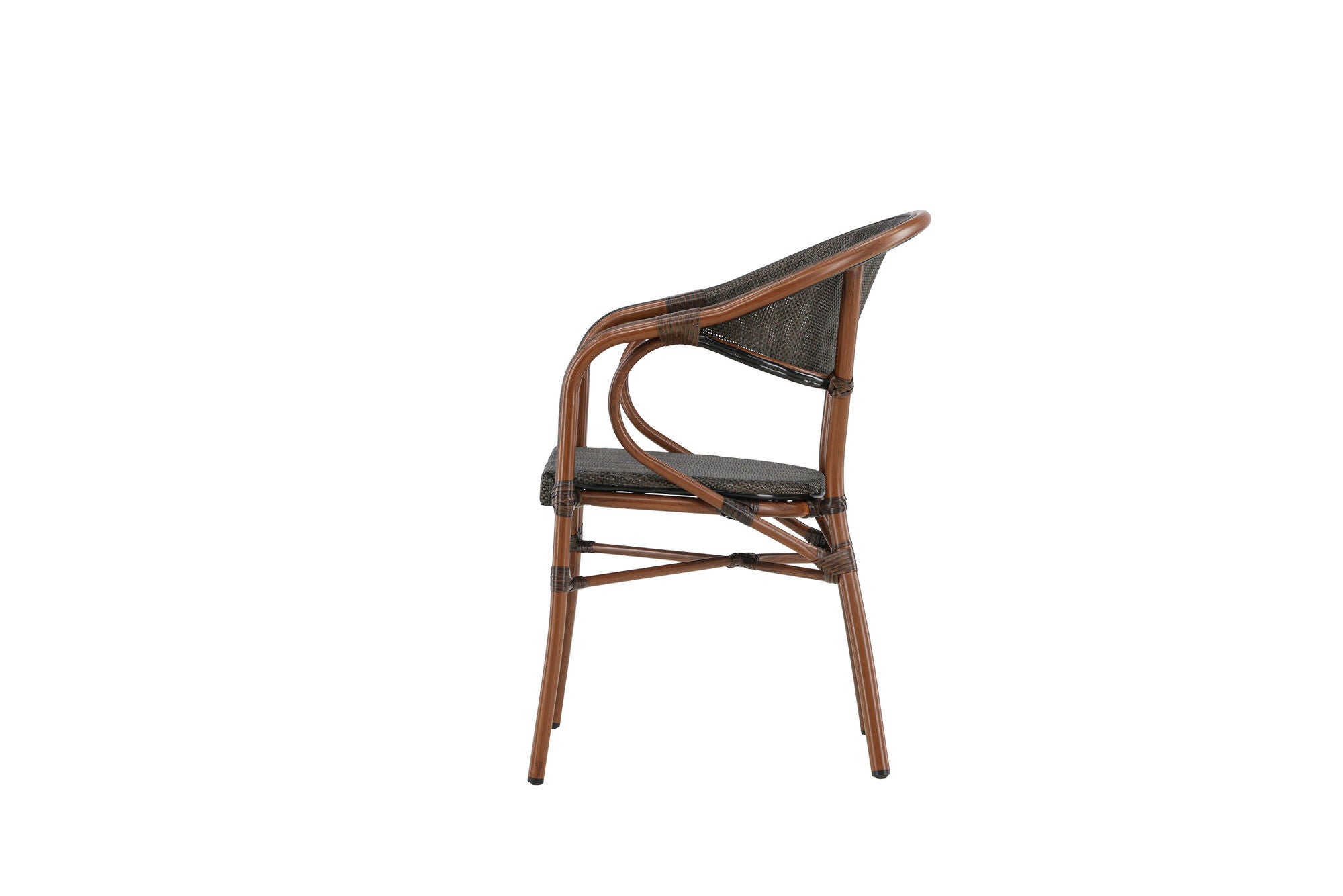 Venture Home Vila Real Caféchair 2-pack - Brown/Black