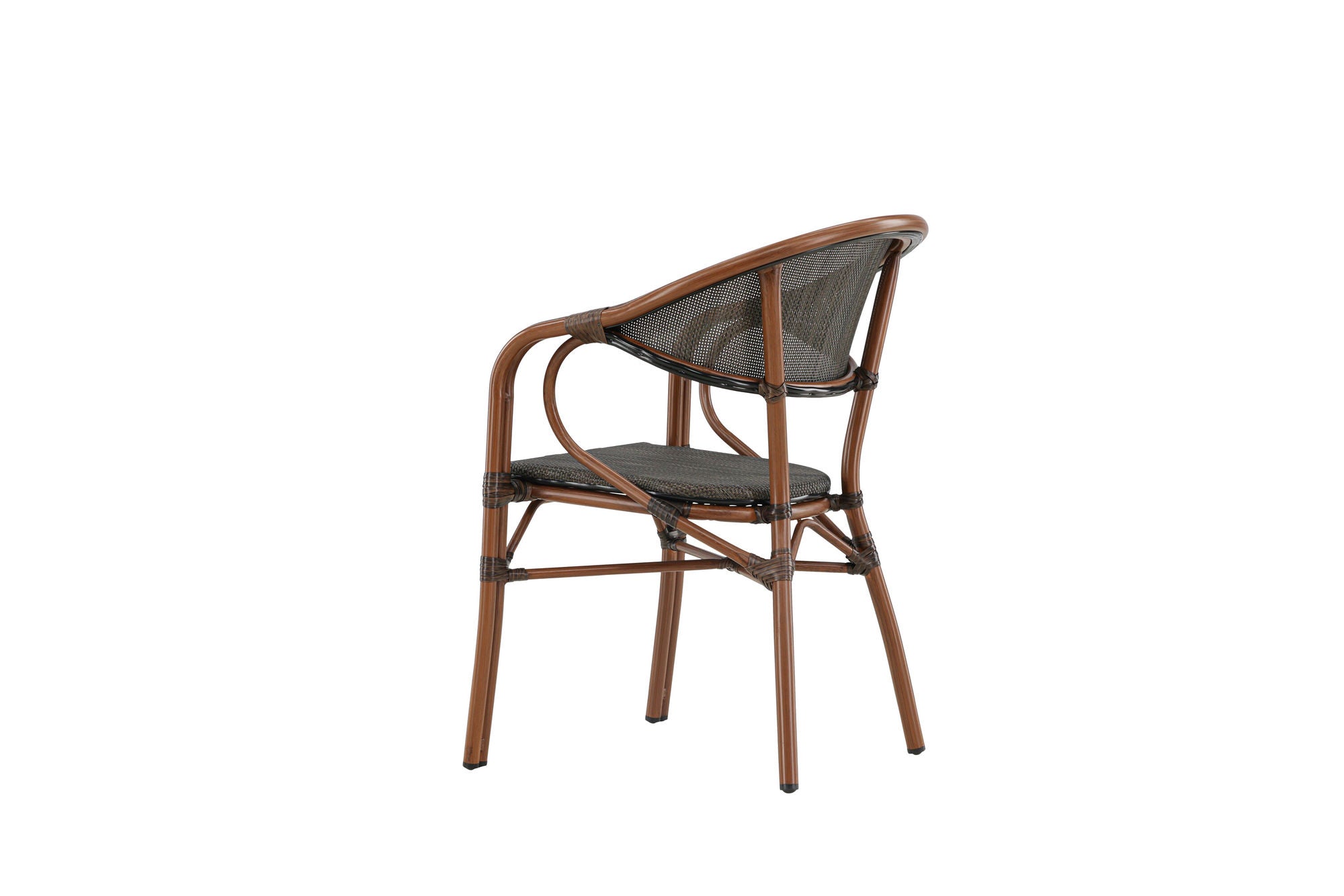 Venture Home Vila Real Caféchair 2-pack - Brown/Black
