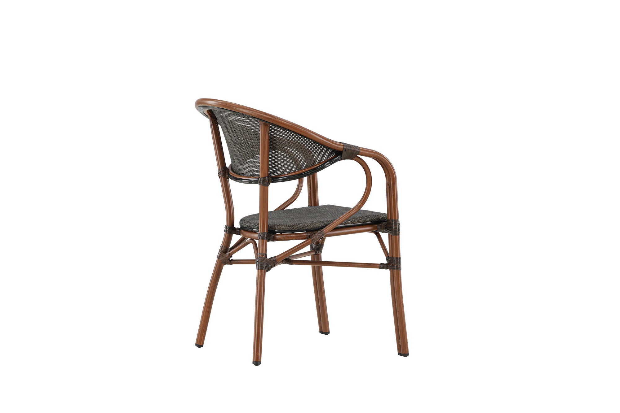 Venture Home Vila Real Caféchair 2-pack - Brown/Black