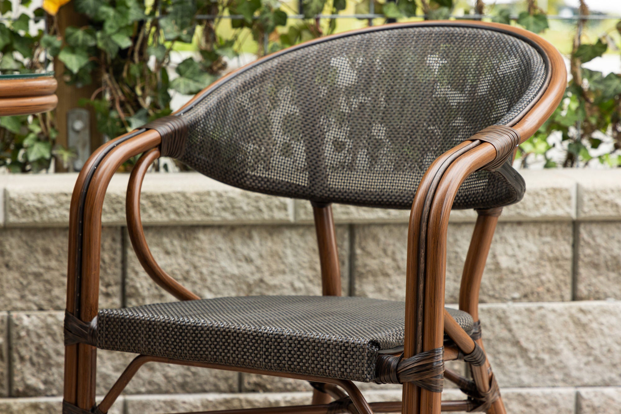 Venture Home Vila Real Caféchair 2-pack - Brown/Black