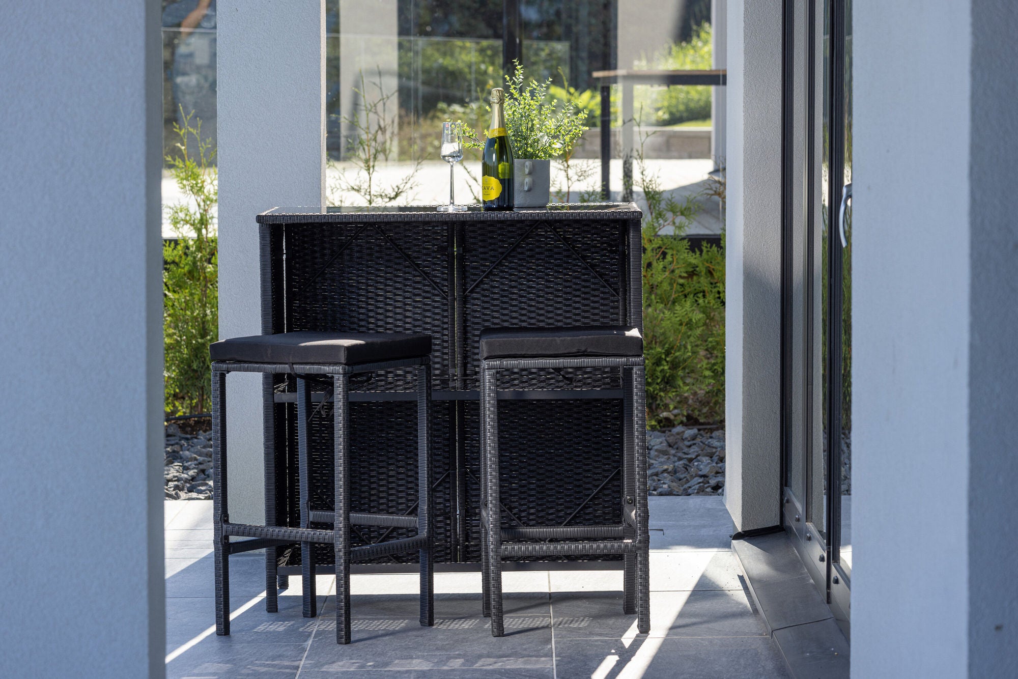 Venture Home Knock Barset - Black /  Black