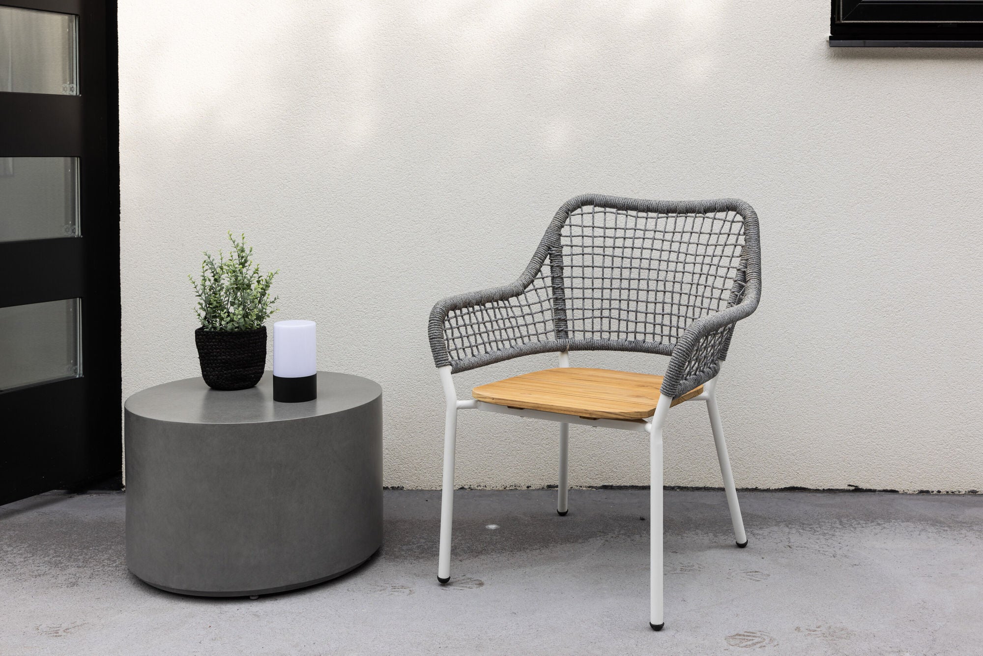 Venture Home Amora Loungechair - Grey/Teak