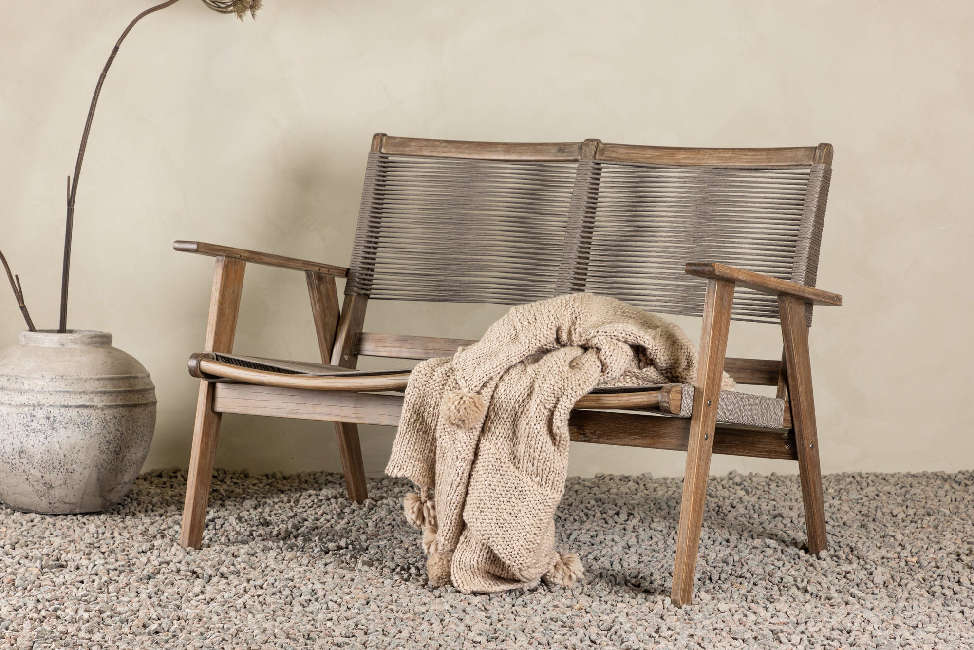 Venture Home Little John Sofa - Mocca/Grey
