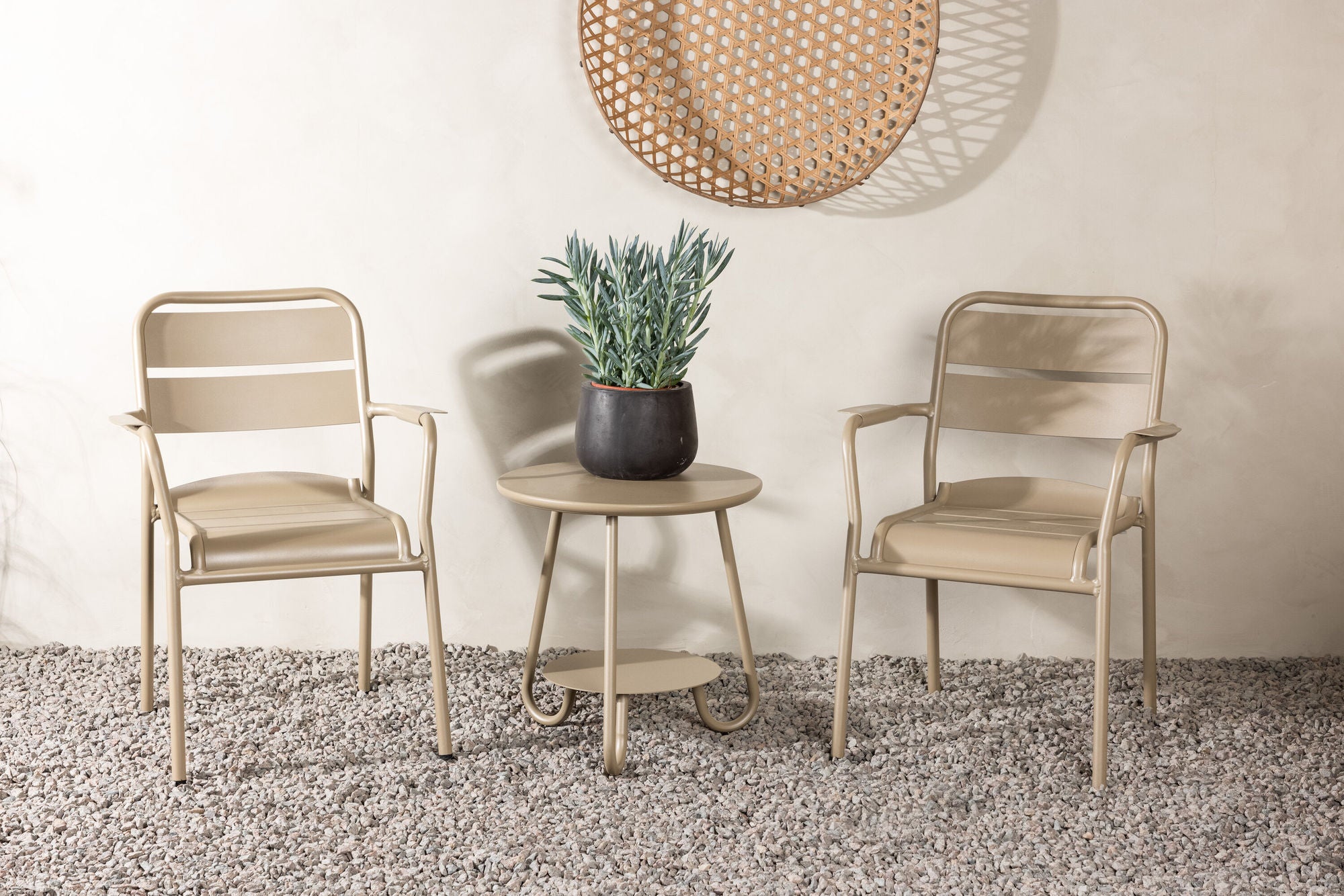 Venture Home Faro Caféset - Beige