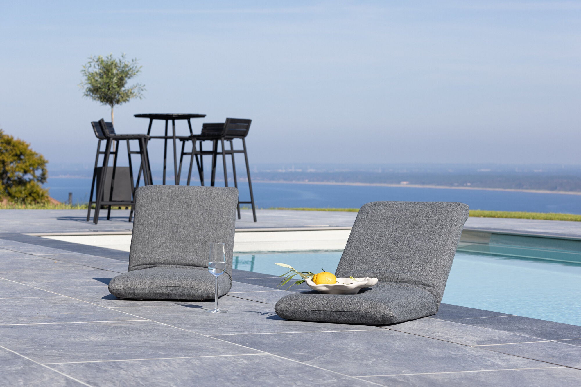 Venture Home Trond Cushion stol - Black