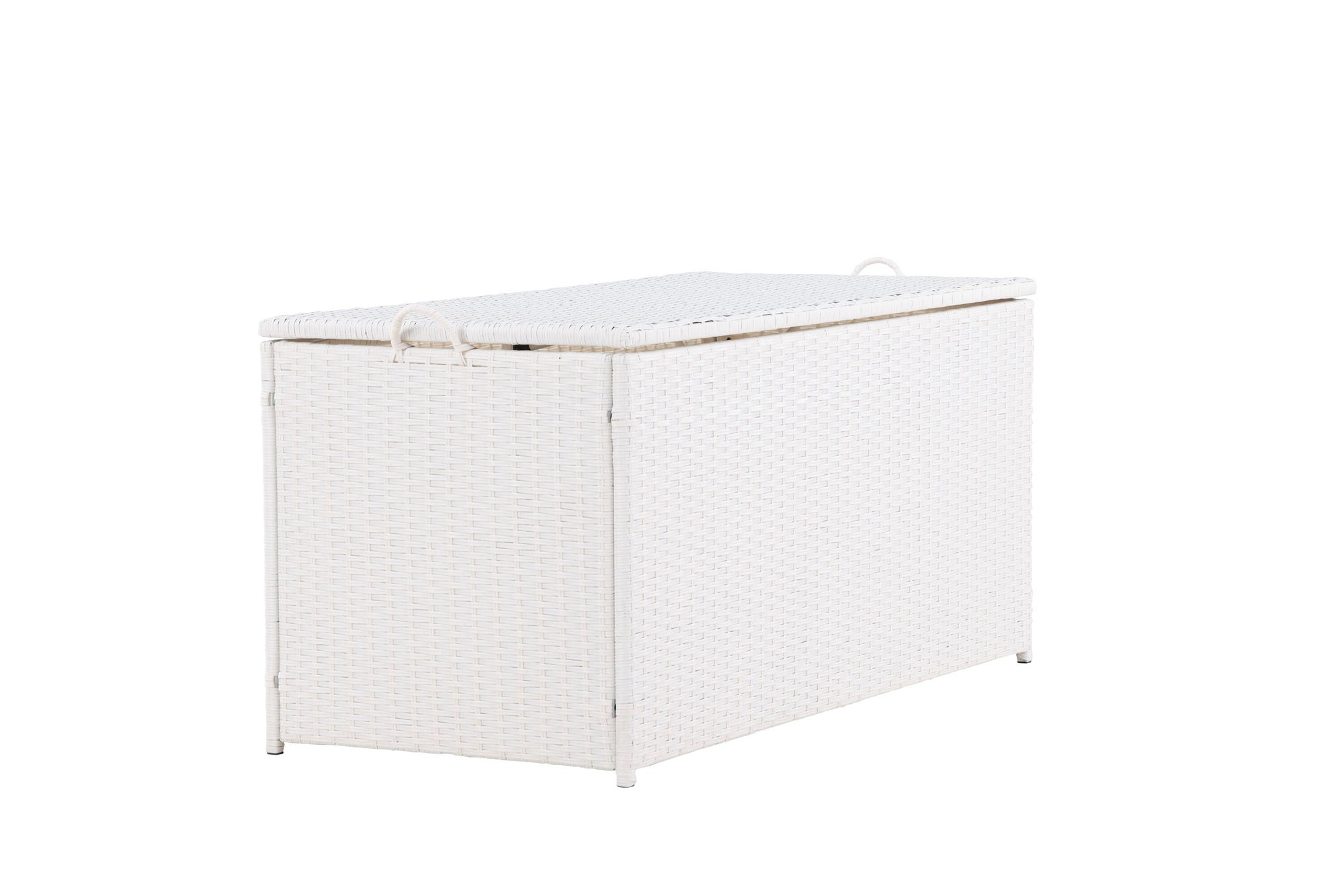 Venture Home London Cushionbox - White / White  Rattan