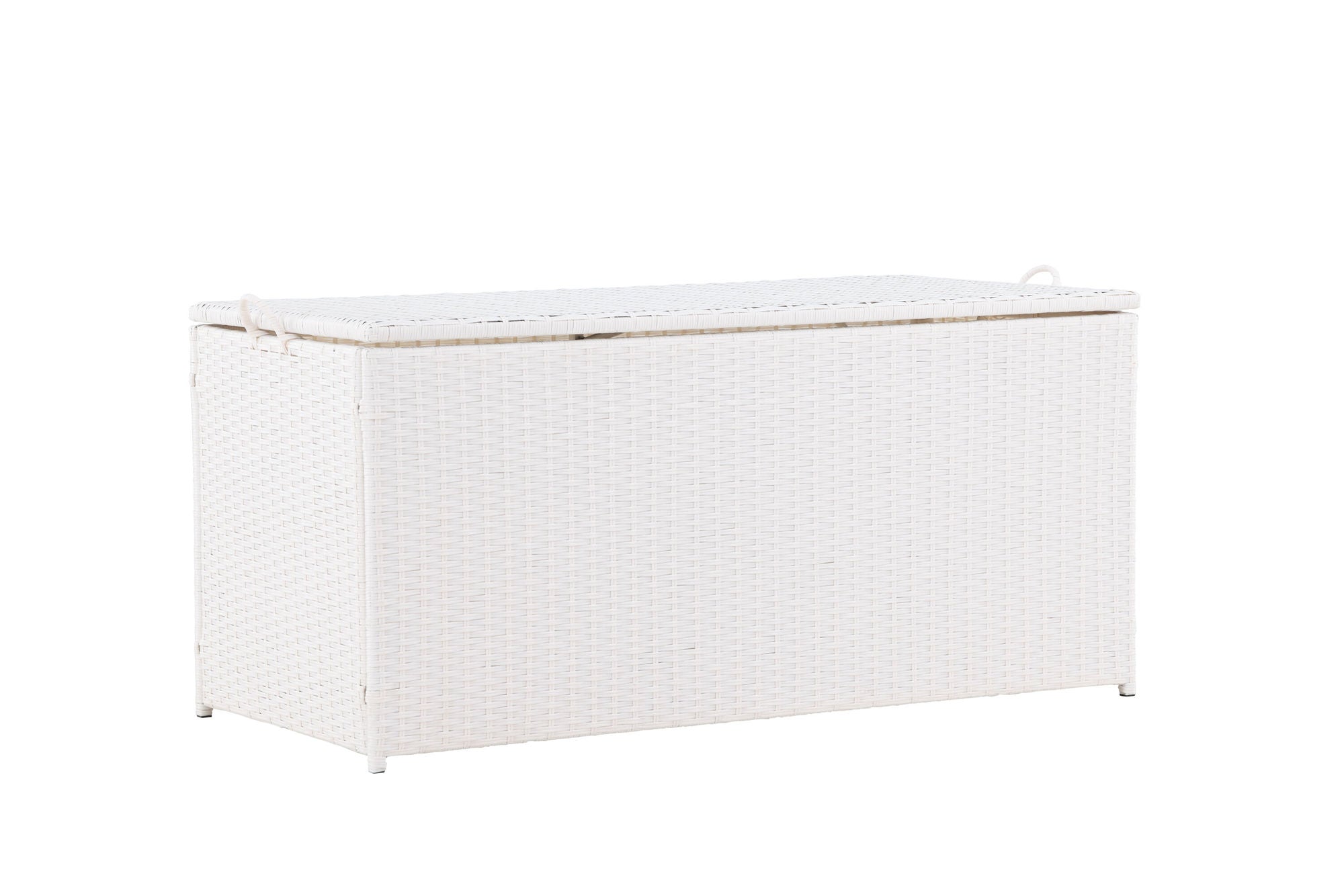 Venture Home London Cushionbox - White / White  Rattan