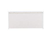 Venture Home London Cushionbox - White / White  Rattan