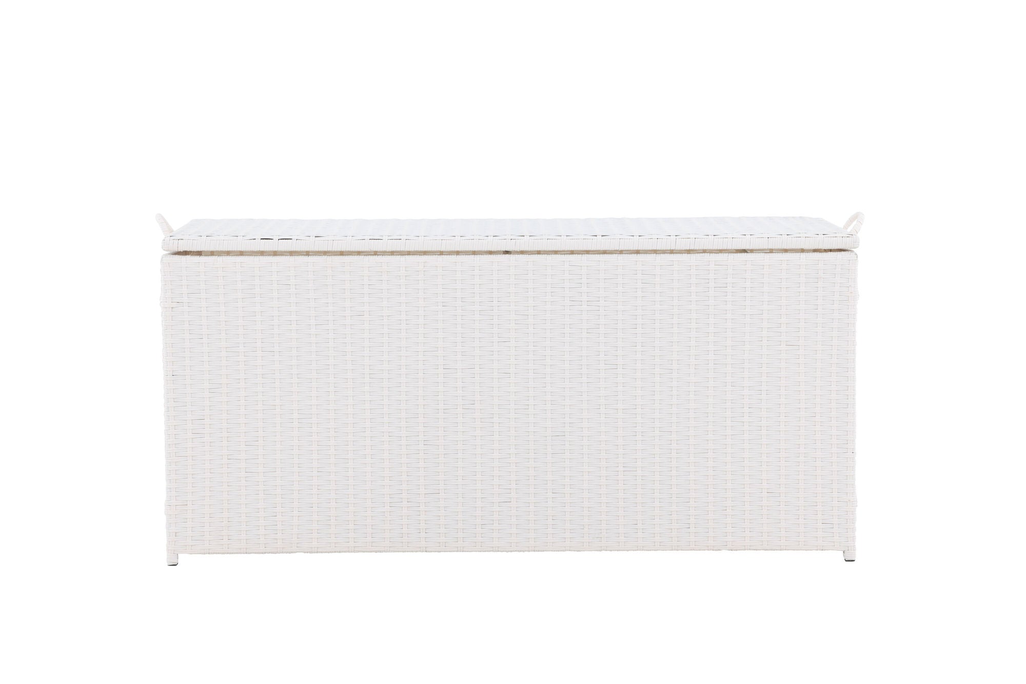 Venture Home London Cushionbox - White / White  Rattan