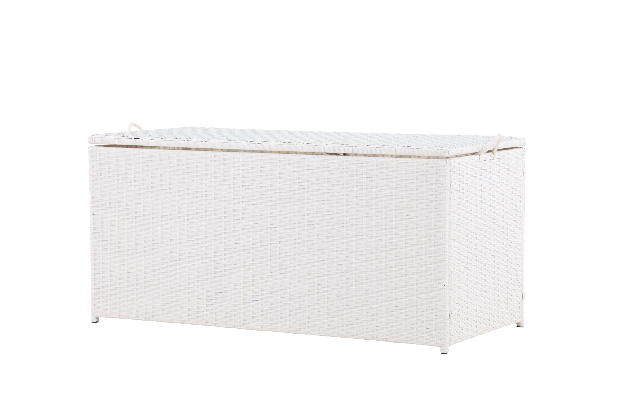 Venture Home London Cushionbox - White / White  Rattan