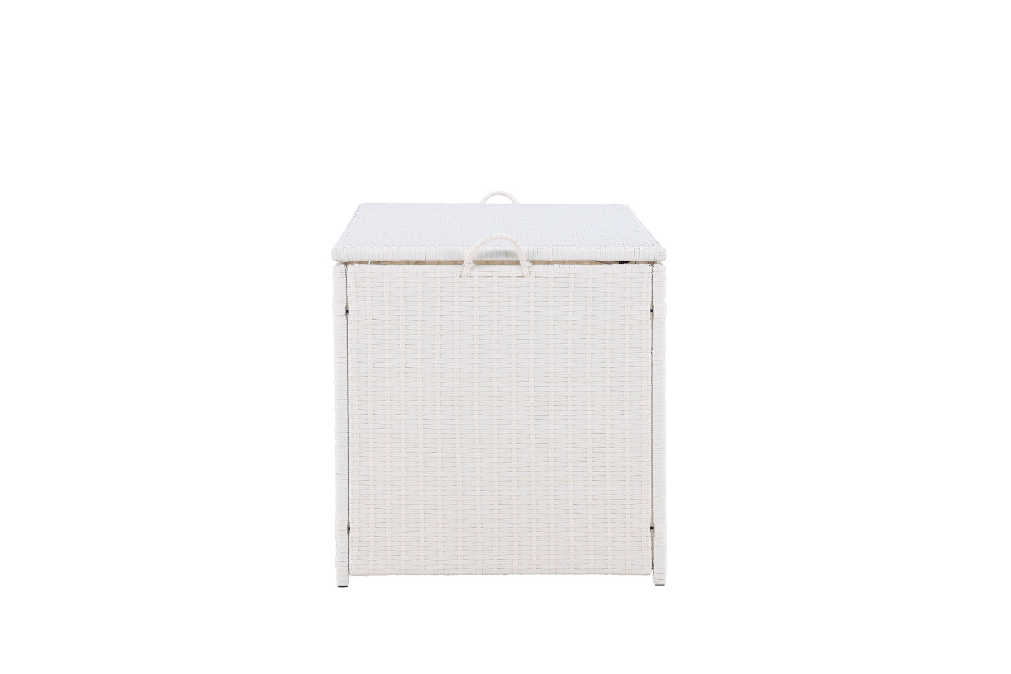 Venture Home London Cushionbox - White / White  Rattan