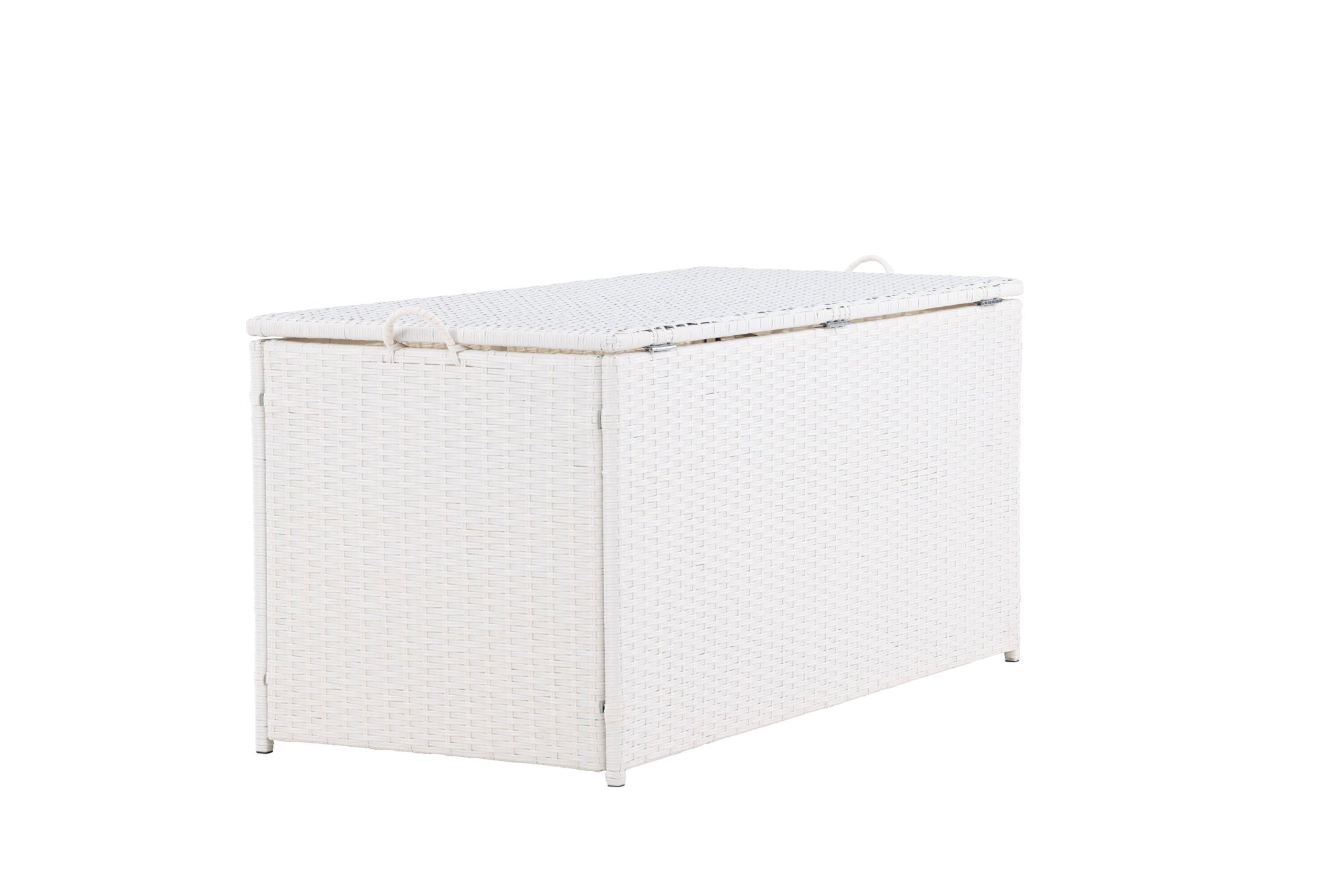 Venture Home London Cushionbox - White / White  Rattan