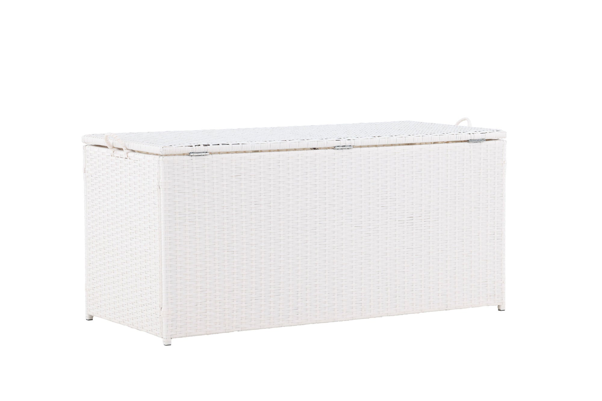 Venture Home London Cushionbox - White / White  Rattan