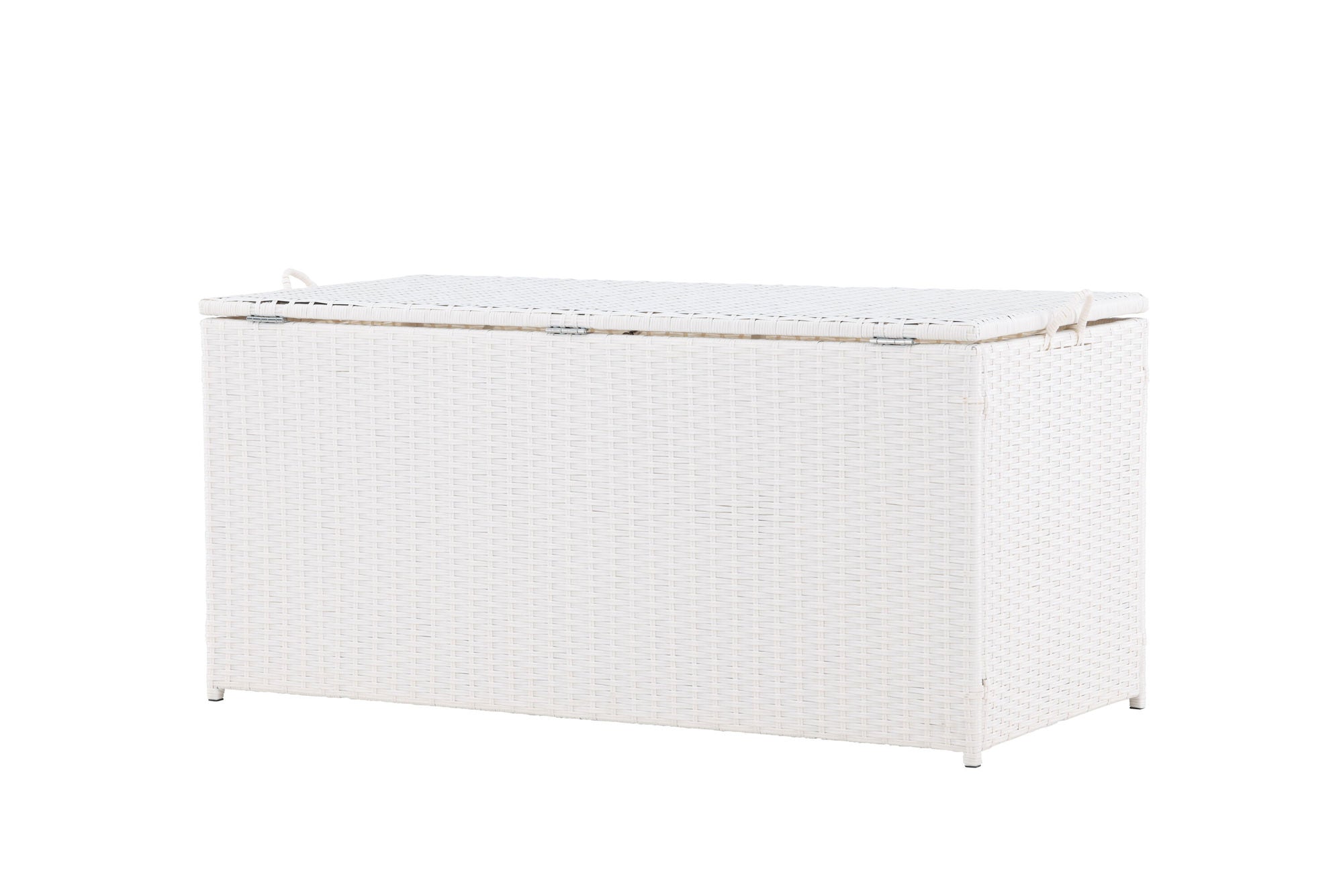 Venture Home London Cushionbox - White / White  Rattan