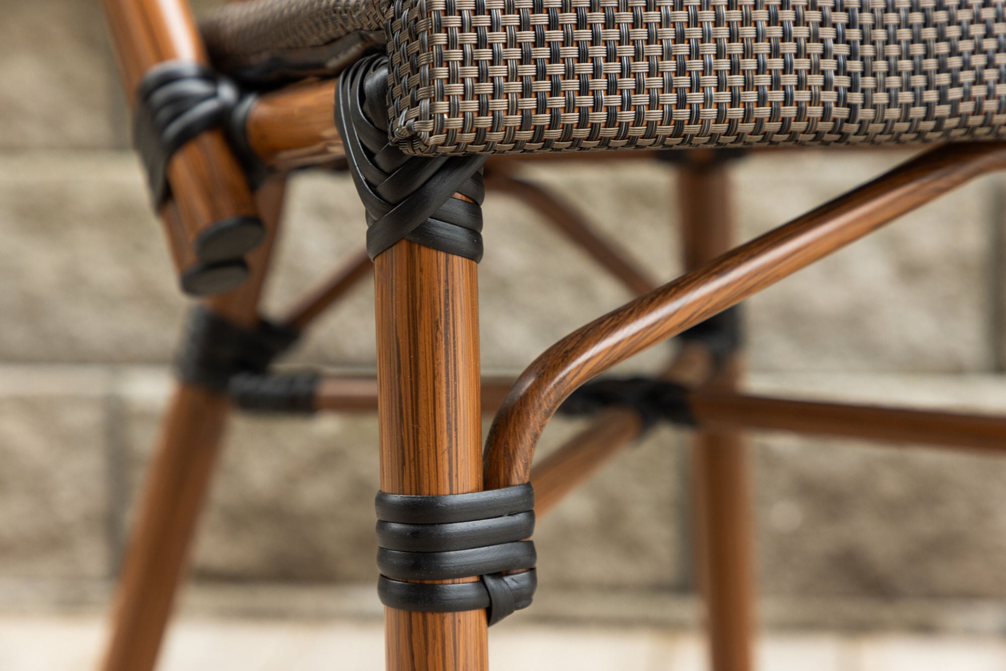 Venture Home Guarda Caféchair 2-pack - Brown/Black