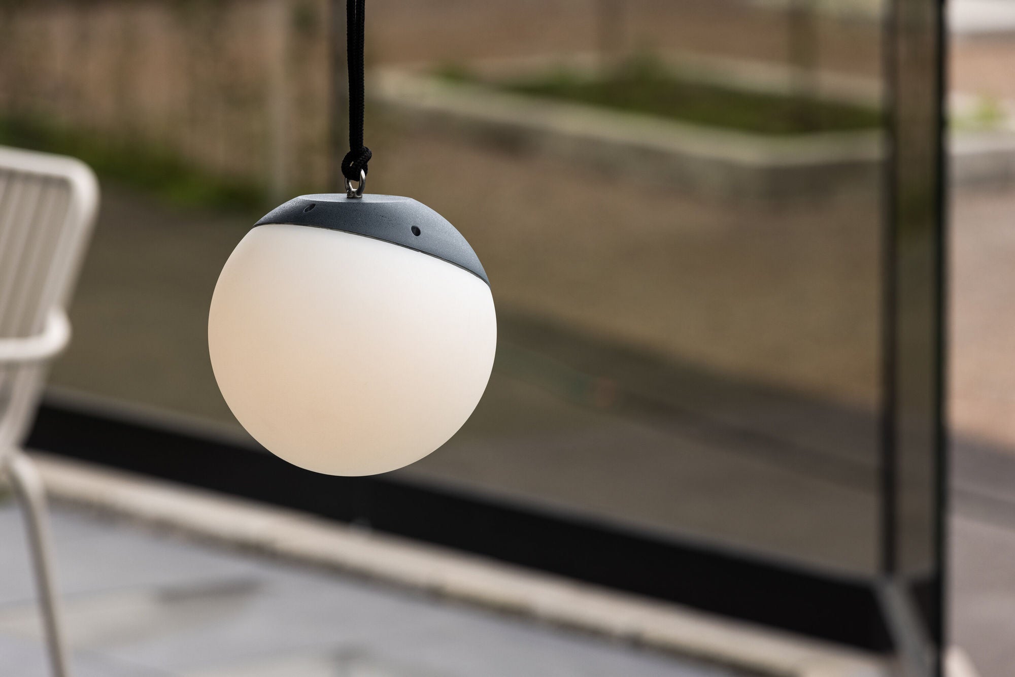Venture Home Doris Pendant lampe ø20*19cm - Black/white /