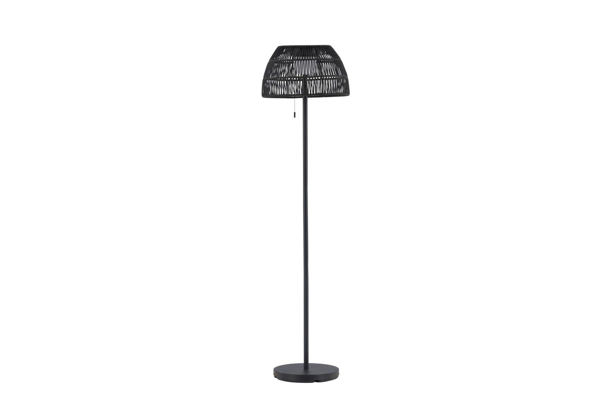 Venture Home Mabis Floor lampe ø40*150cm - Black/black /