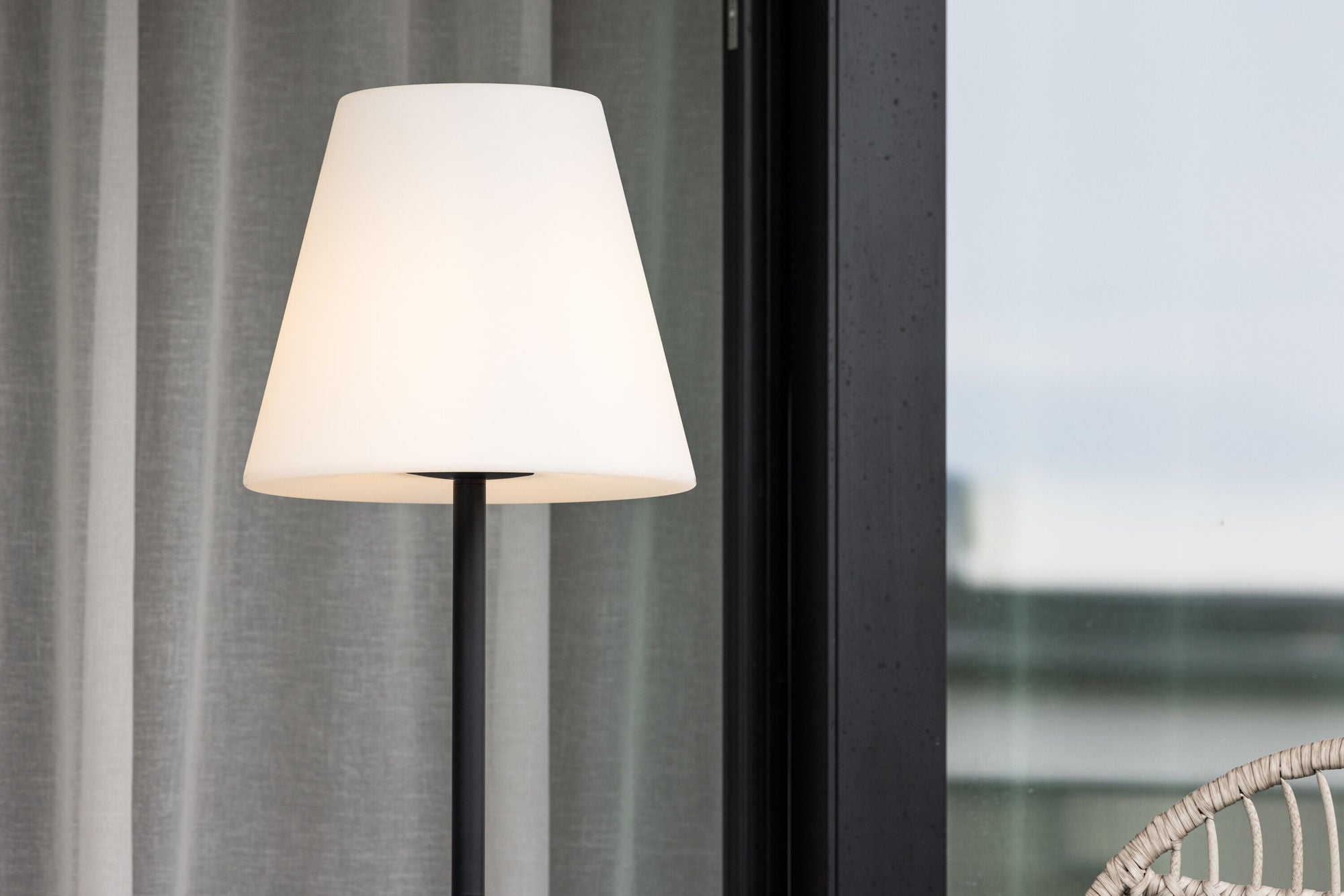 Venture Home Moris Floor lampe ø35*150cm - Black/white /