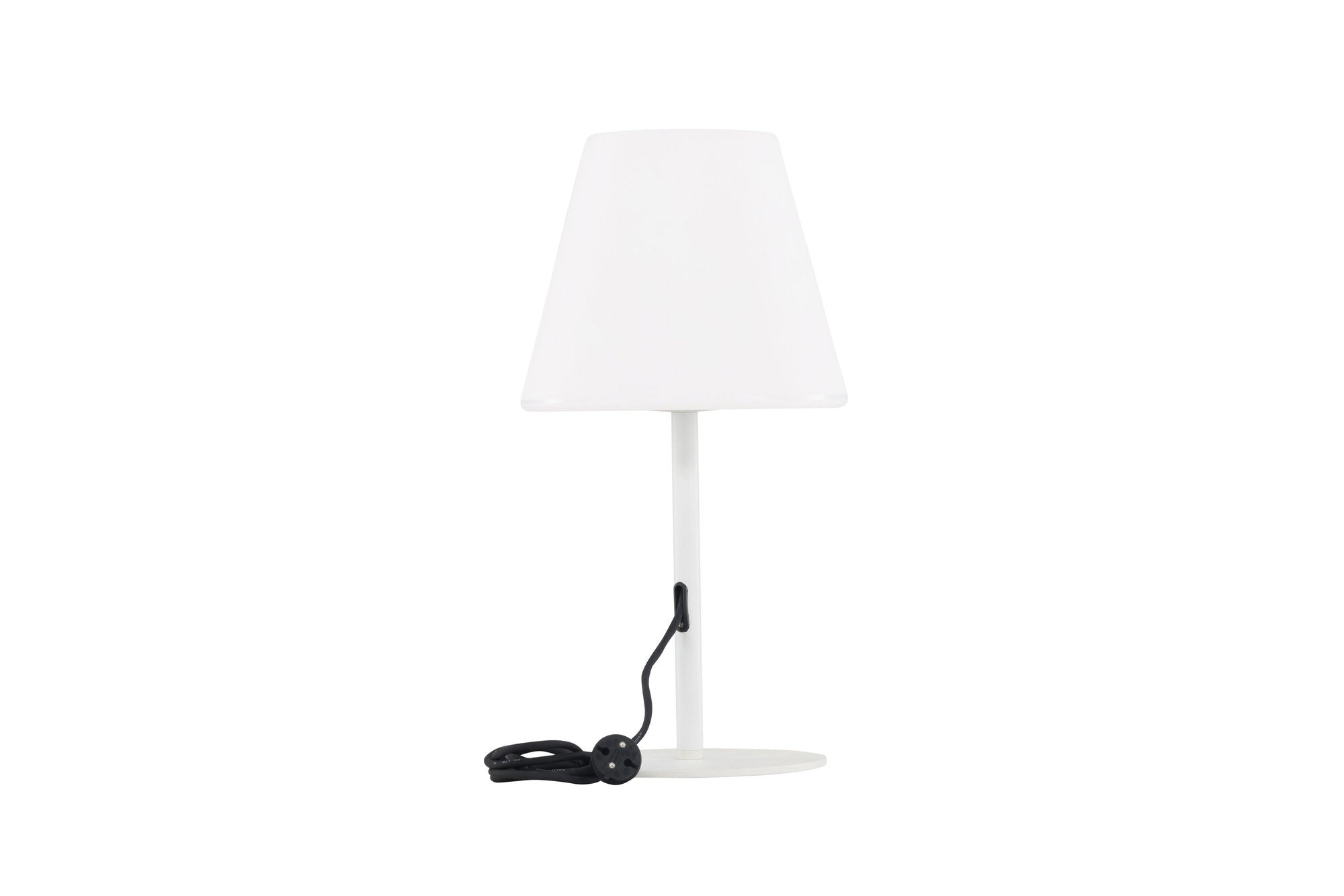 Venture Home Moris bord lampe ø28*52cm - White/White/