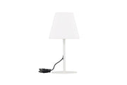 Venture Home Moris bord lampe ø28*52cm - White/White/