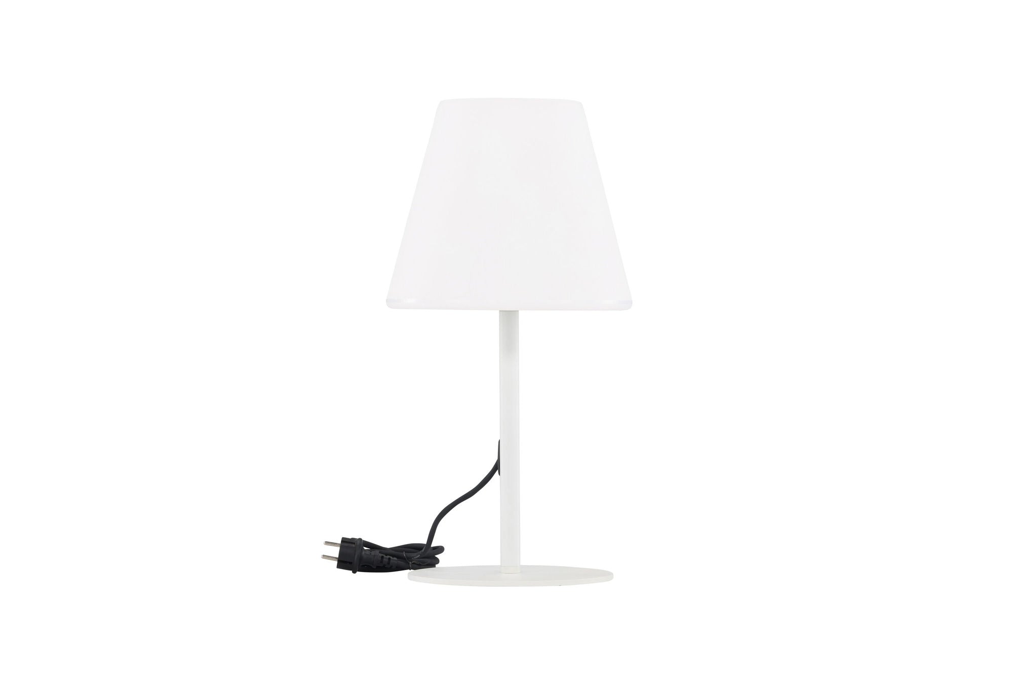 Venture Home Moris bord lampe ø28*52cm - White/White/