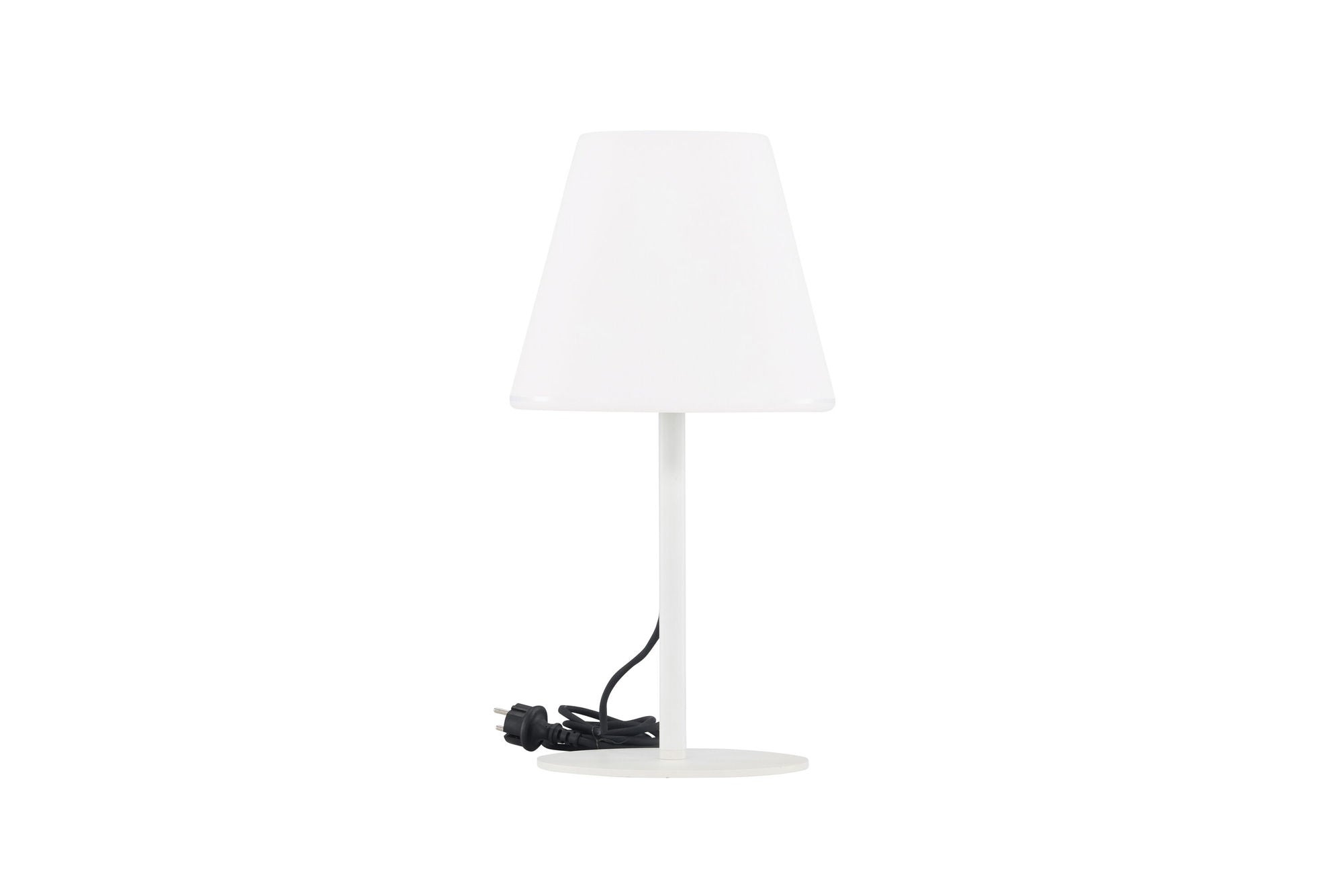 Venture Home Moris bord lampe ø28*52cm - White/White/