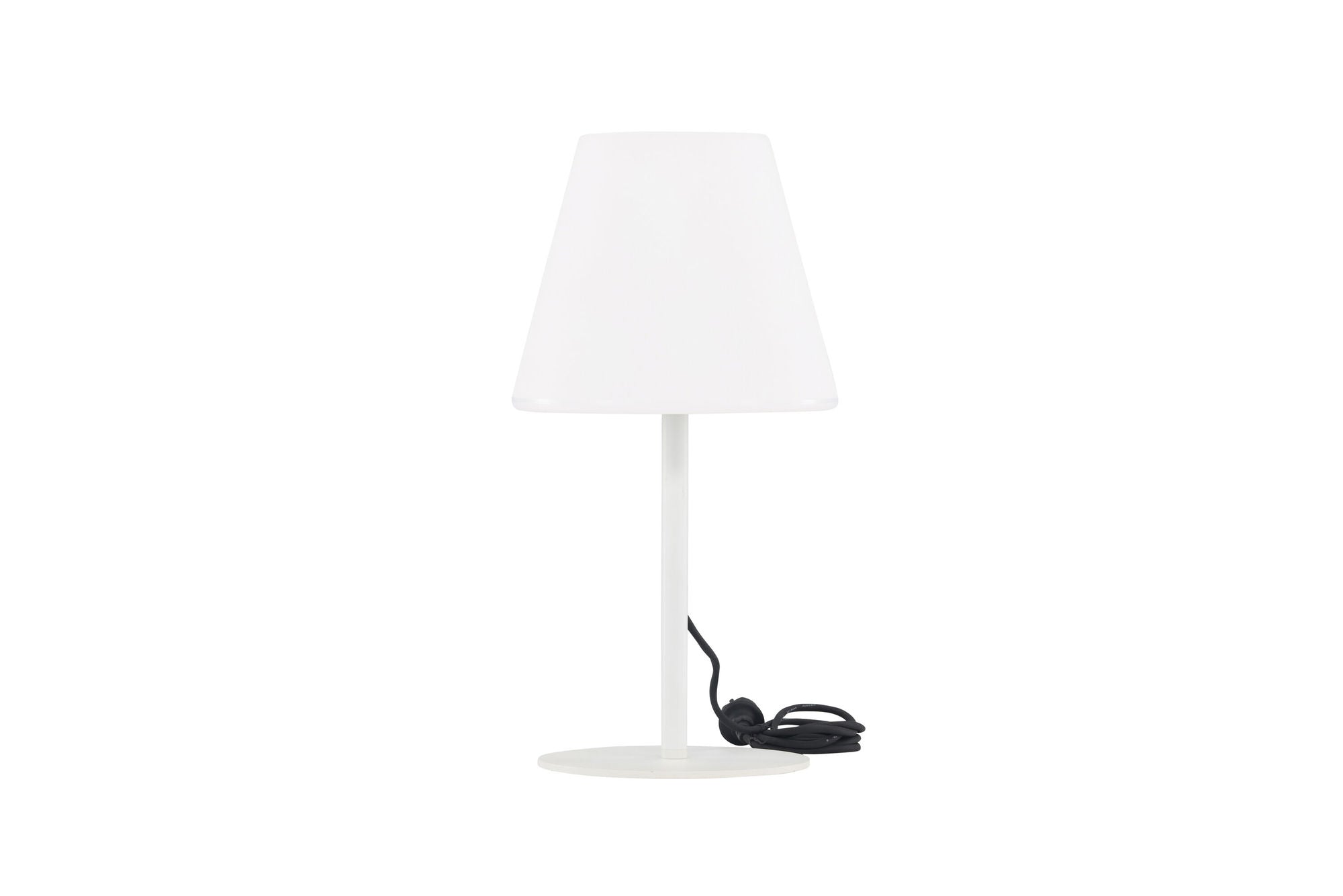 Venture Home Moris bord lampe ø28*52cm - White/White/