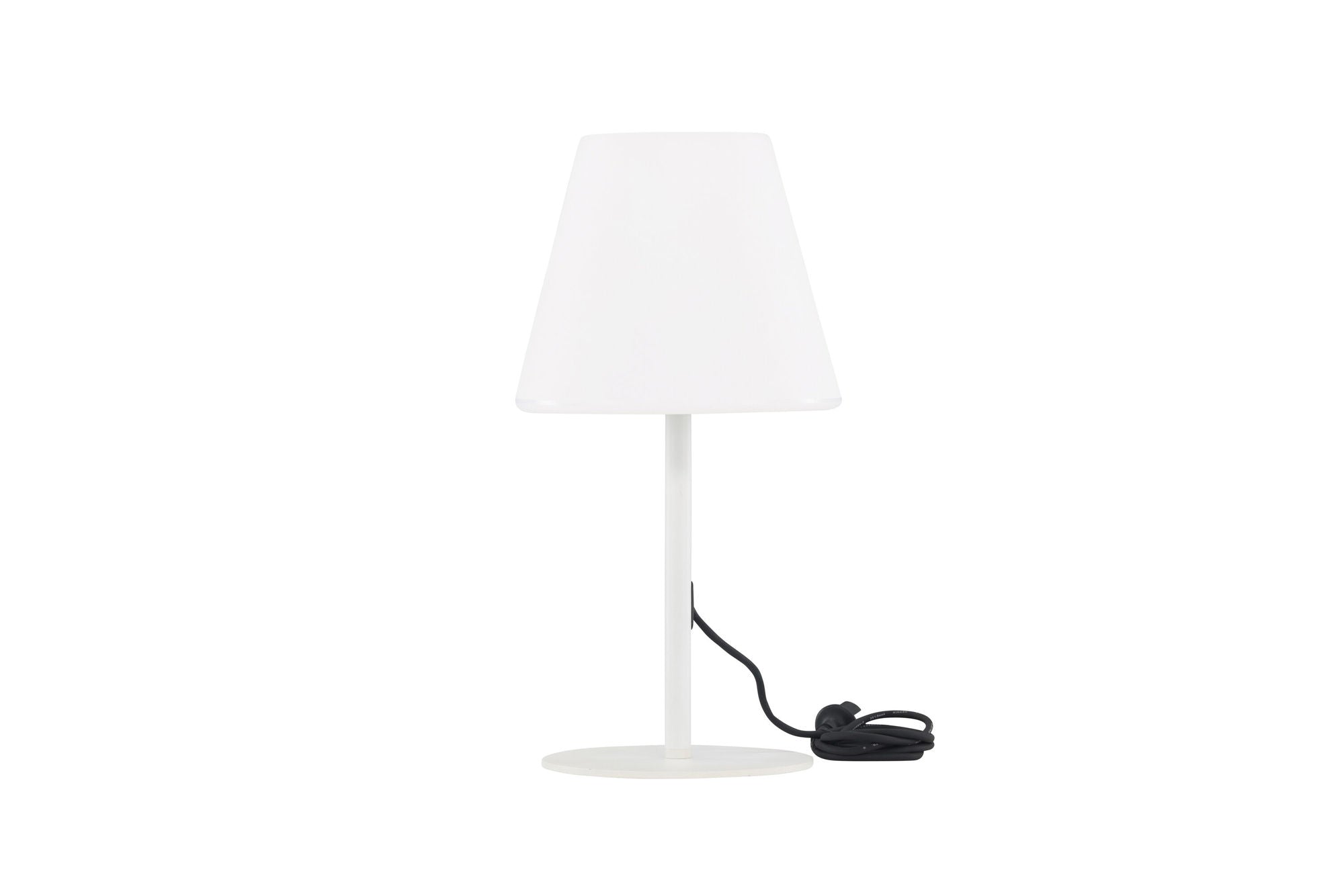 Venture Home Moris bord lampe ø28*52cm - White/White/
