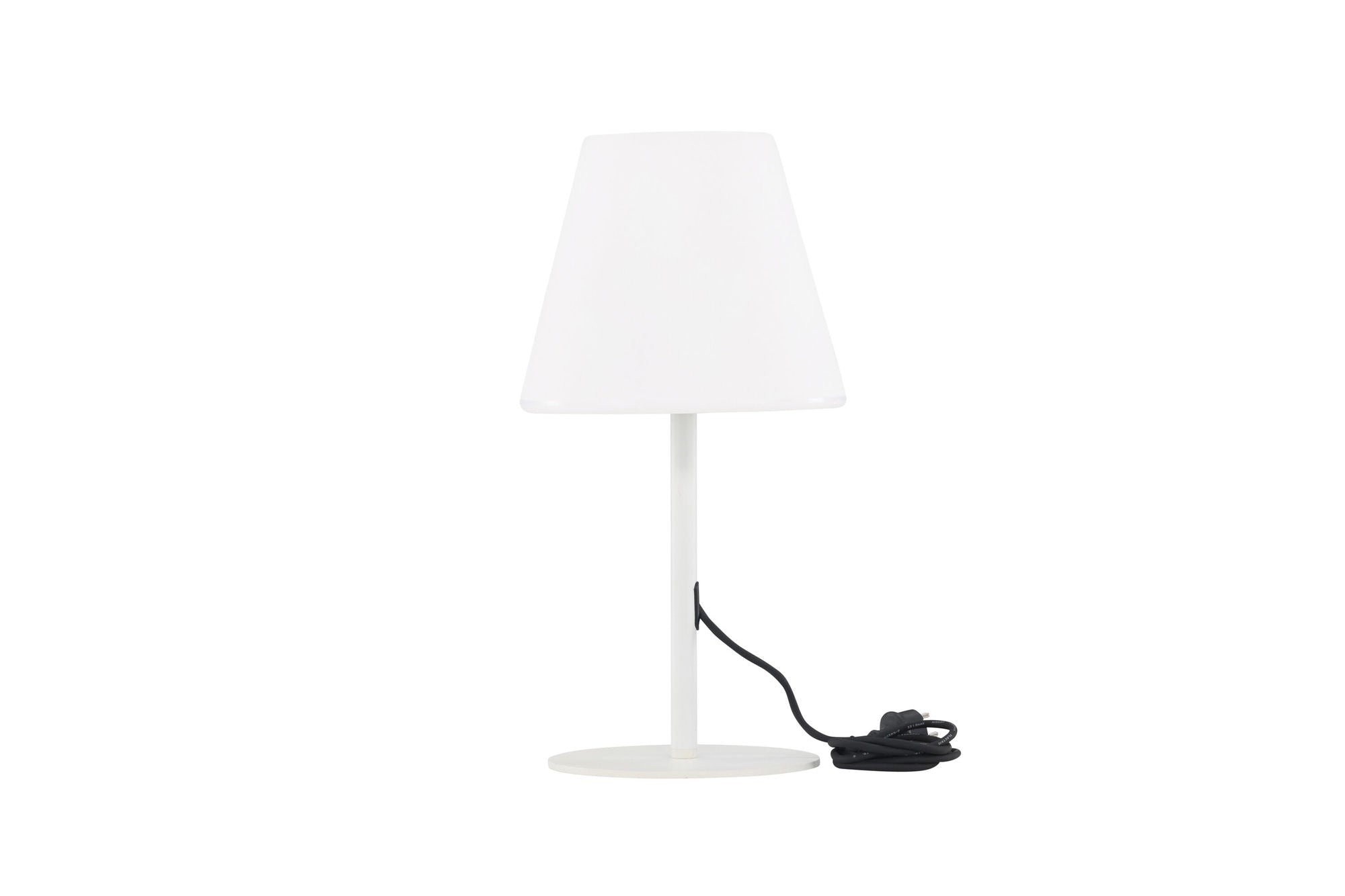 Venture Home Moris bord lampe ø28*52cm - White/White/