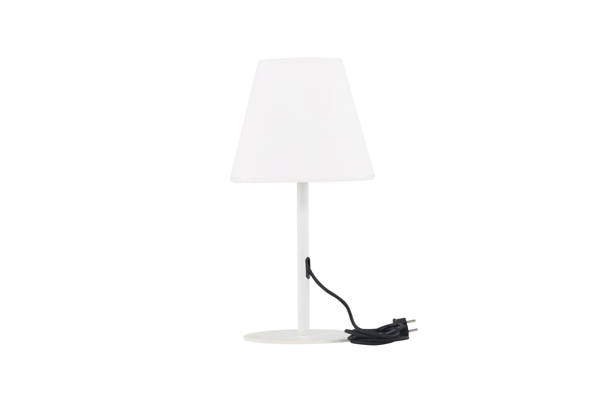 Venture Home Moris bord lampe ø28*52cm - White/White/