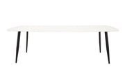 Venture Home Polar Elips Matbord - Svart / Vit - 240*100*H75