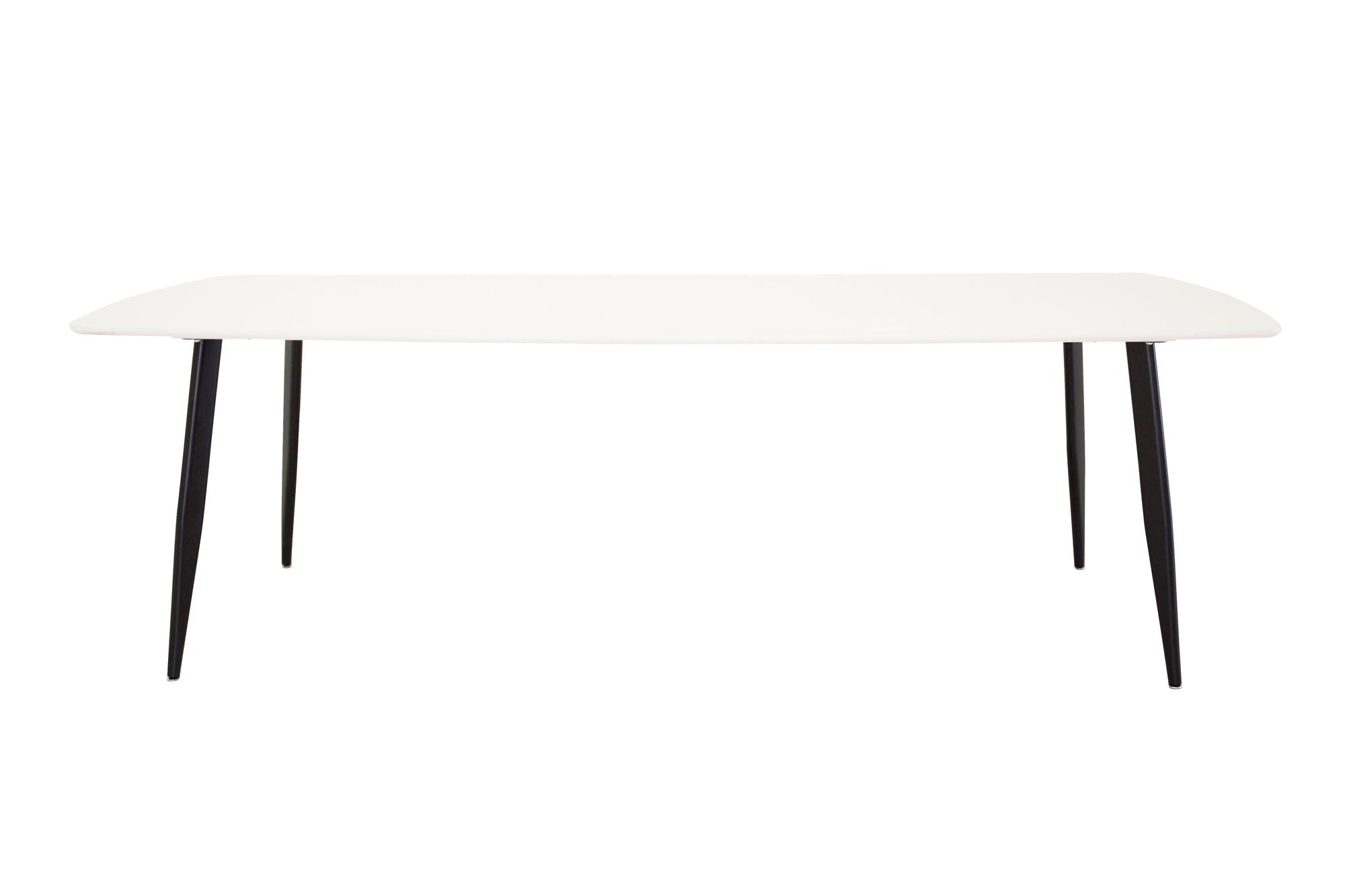 Venture Home Polar Elips Matbord - Svart / Vit - 240*100*H75