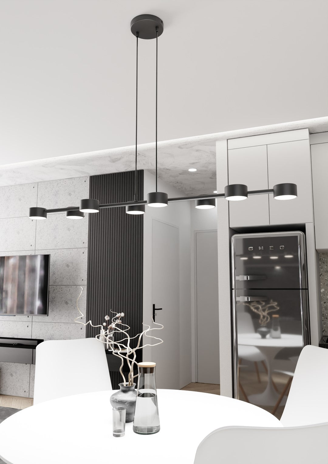 MEGARA 8 BL Loftlampe