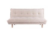 Venture Home Gertrud Sofa Bed - Whitewash / Beige Corduroy