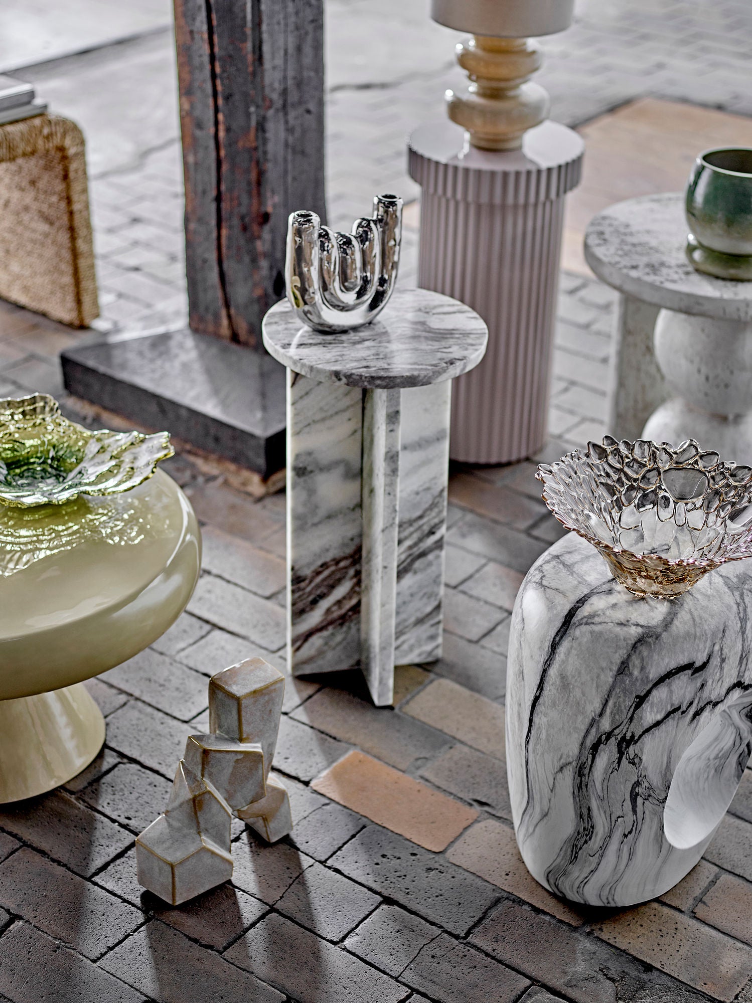 Bloomingville Timi Sidebord, Grå, FSC®100%, MDF