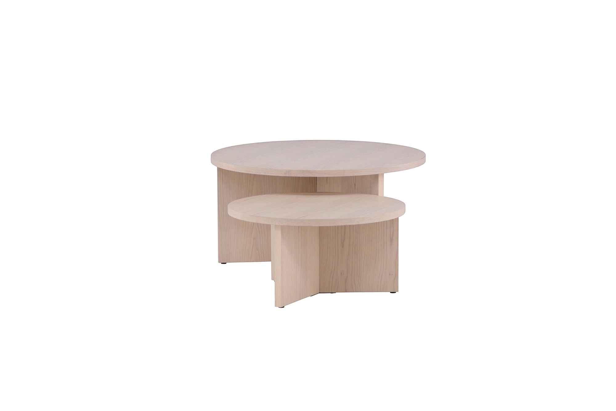 Venture Home Saltö Small Sofa bord - Whitewash / Wood +Saltö Large Sofa bord - Whitewash / Wood _1