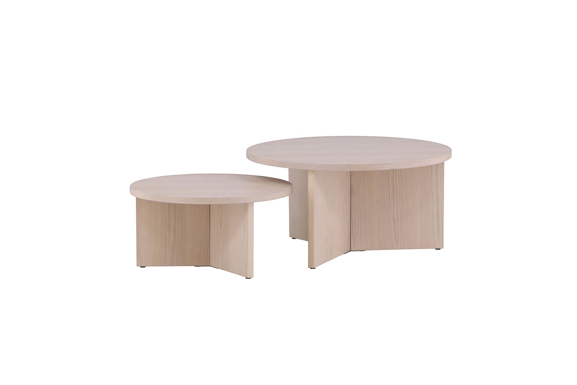 Venture Home Saltö Small Sofa bord - Whitewash / Wood +Saltö Large Sofa bord - Whitewash / Wood _1
