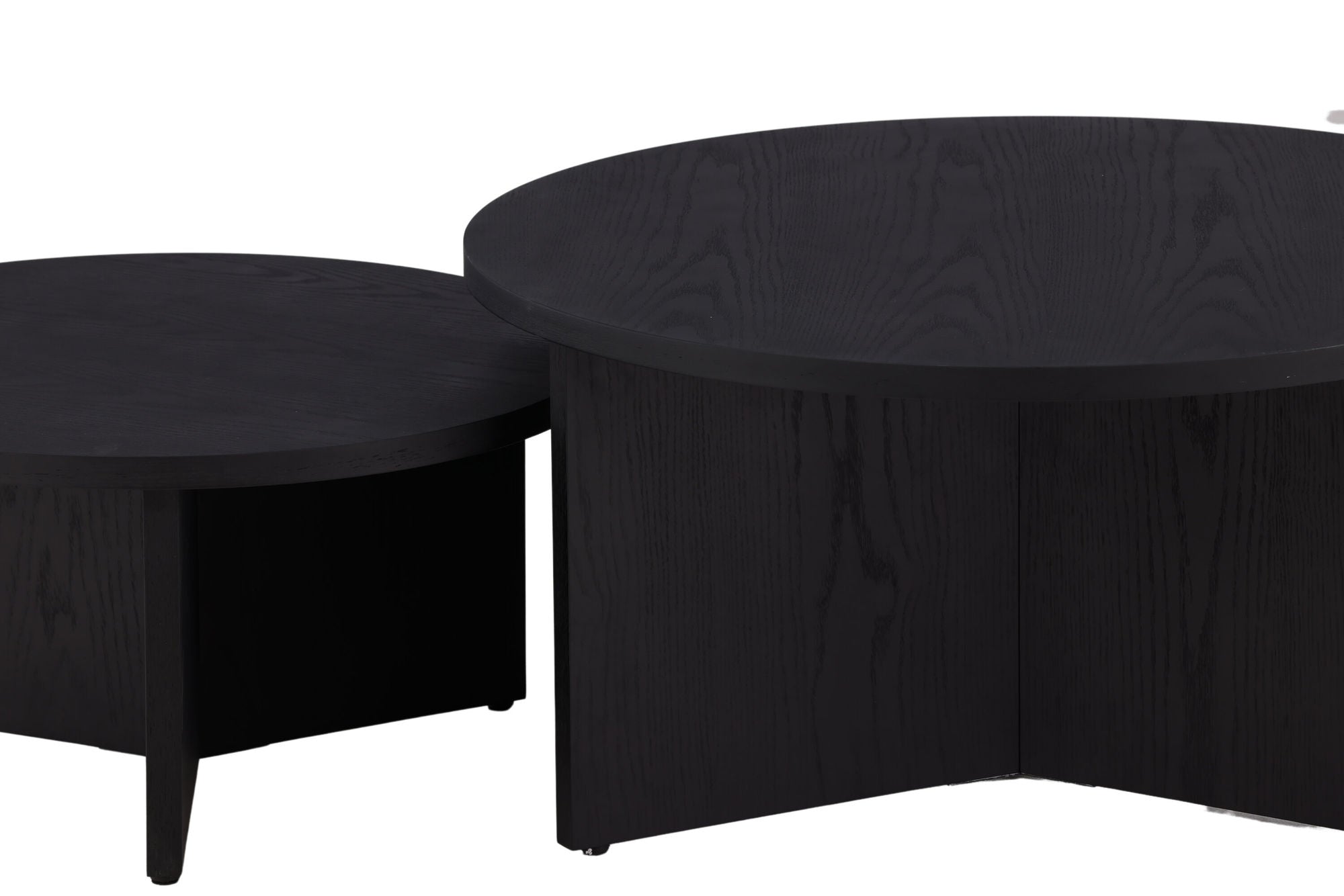 Venture Home Saltö Small Sofa bord - Black / Wood +Saltö Large Sofa bord - Black / Wood _1