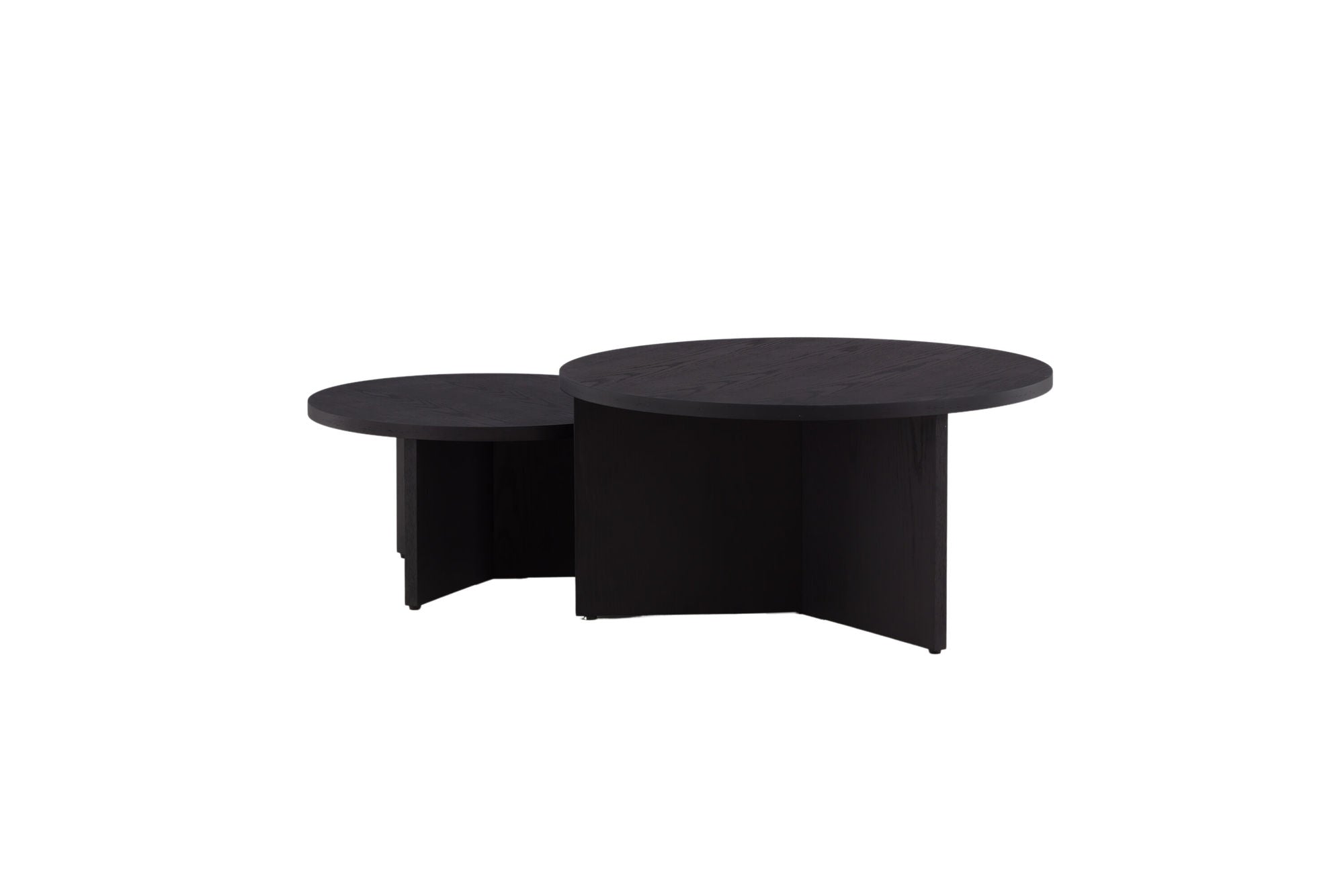 Venture Home Saltö Small Sofa bord - Black / Wood +Saltö Large Sofa bord - Black / Wood _1