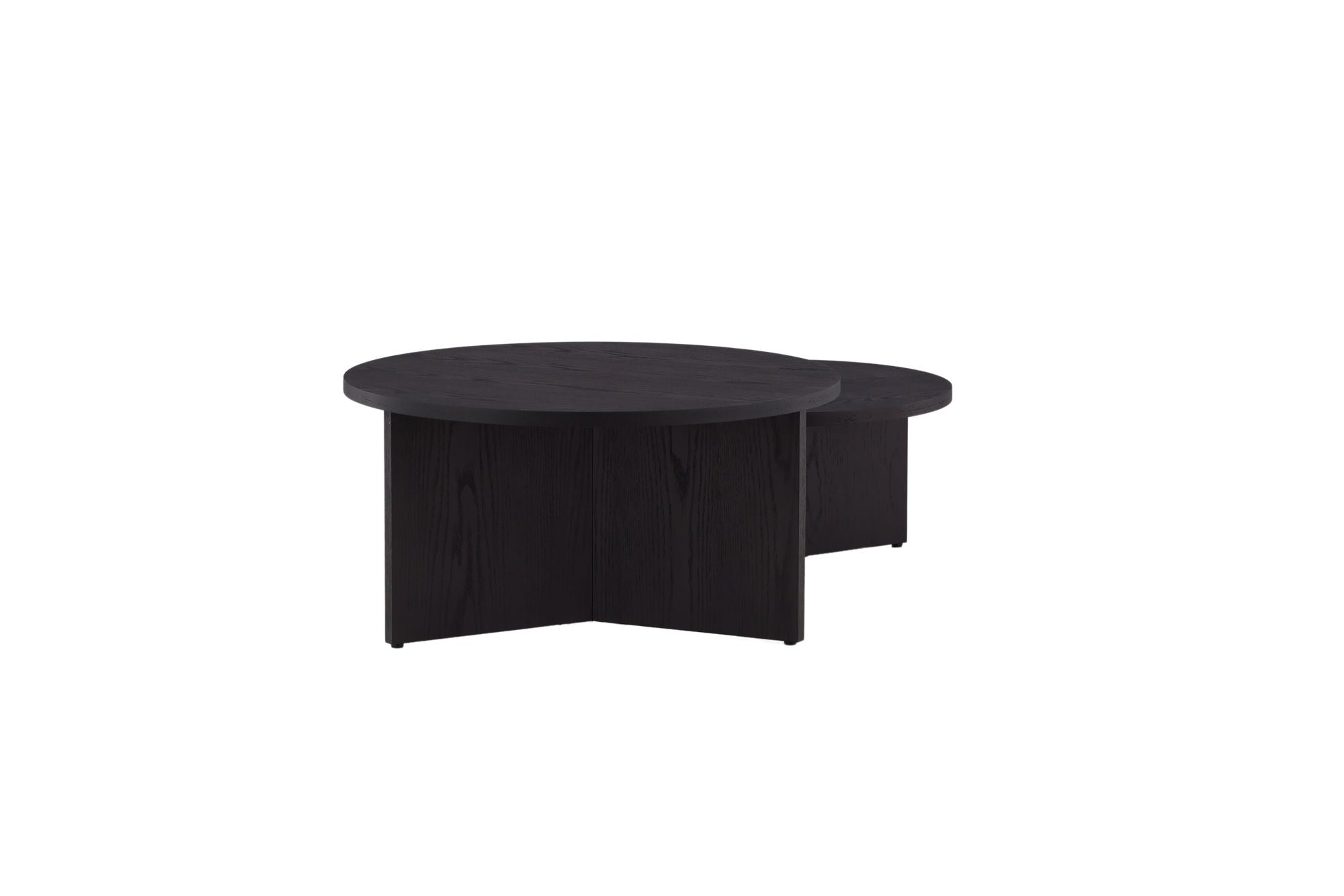 Venture Home Saltö Small Sofa bord - Black / Wood +Saltö Large Sofa bord - Black / Wood _1