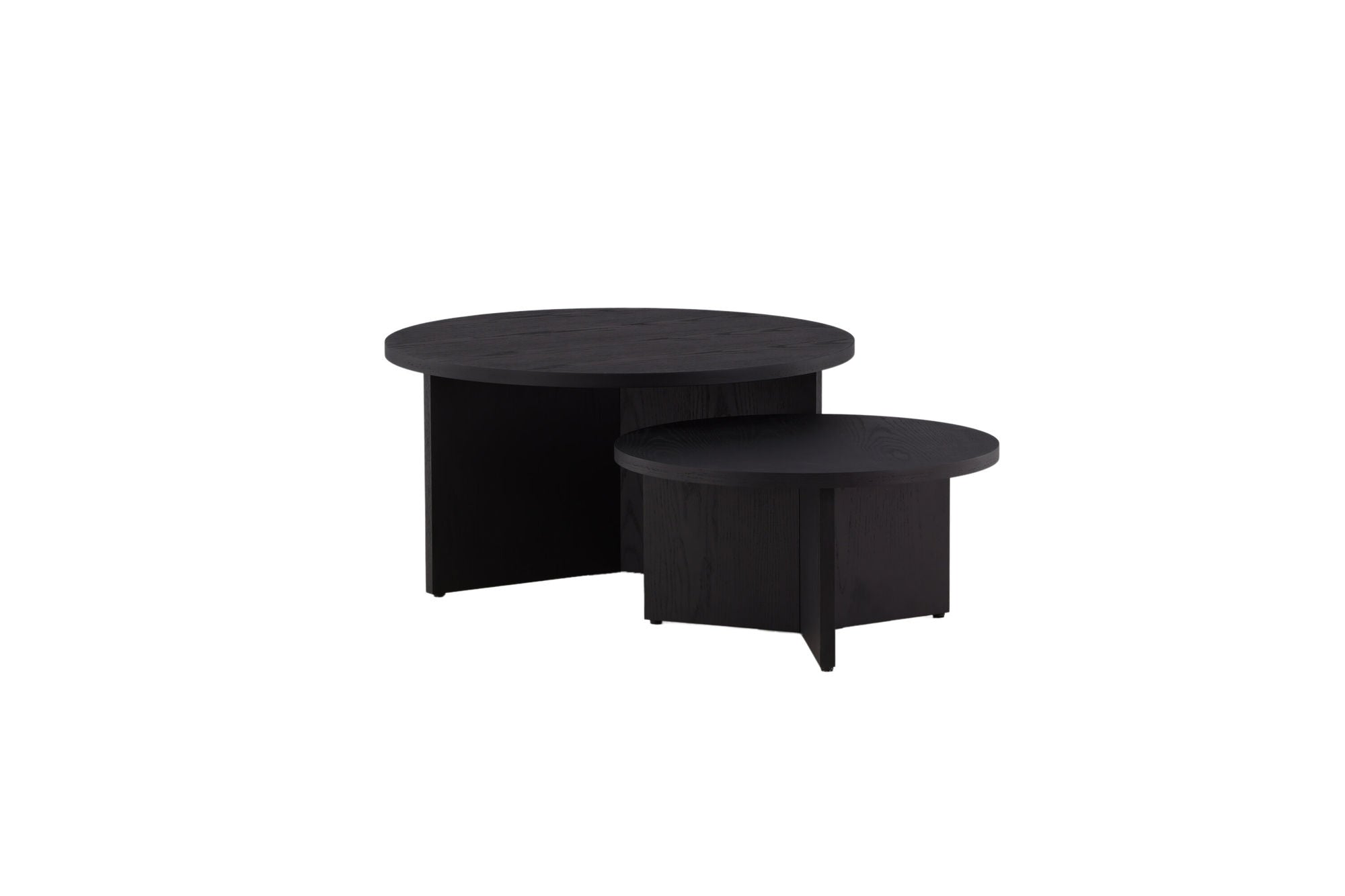 Venture Home Saltö Small Sofa bord - Black / Wood +Saltö Large Sofa bord - Black / Wood _1