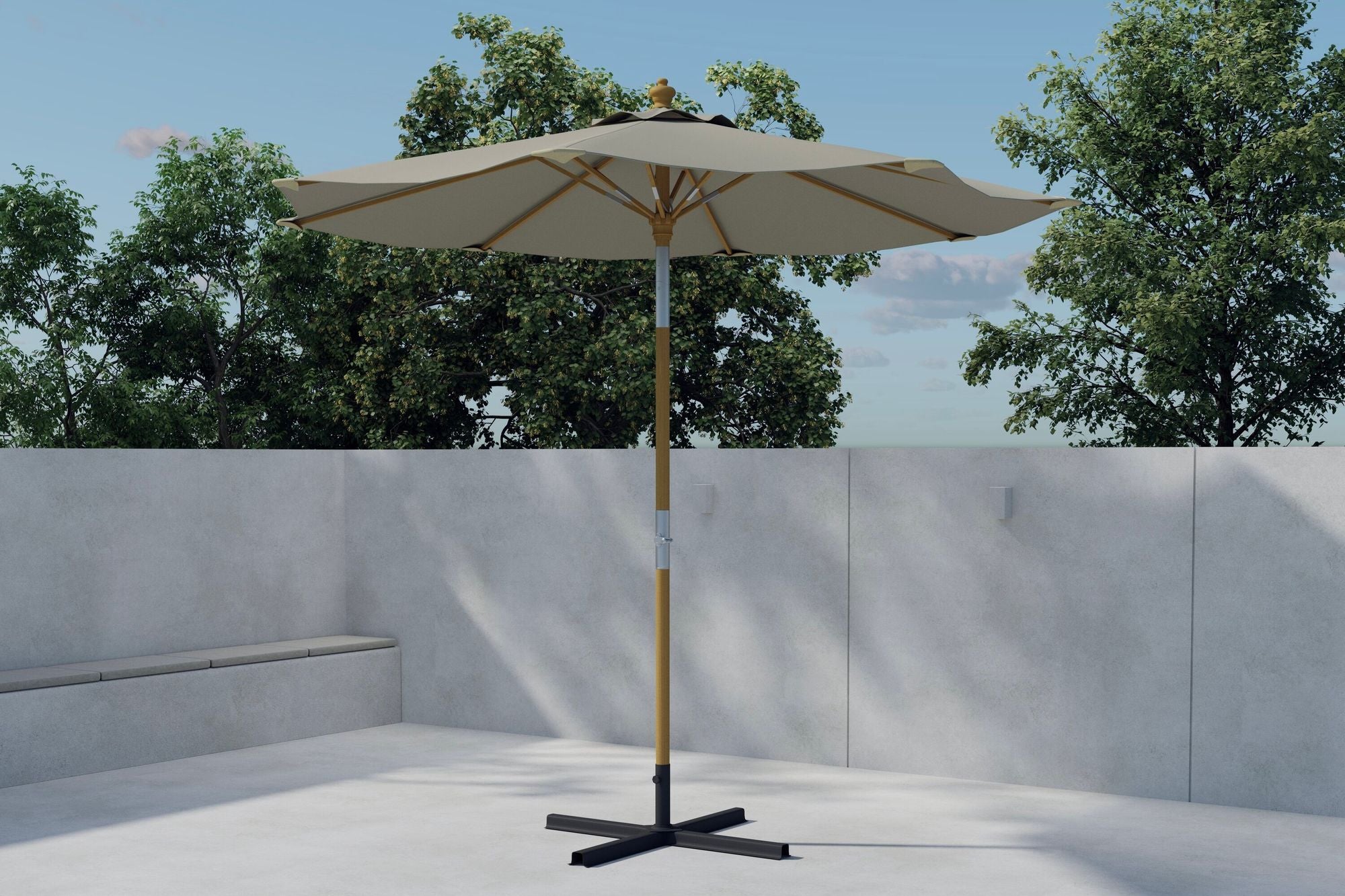 Venture Home Cerox Umbrella 270 cm - Beige