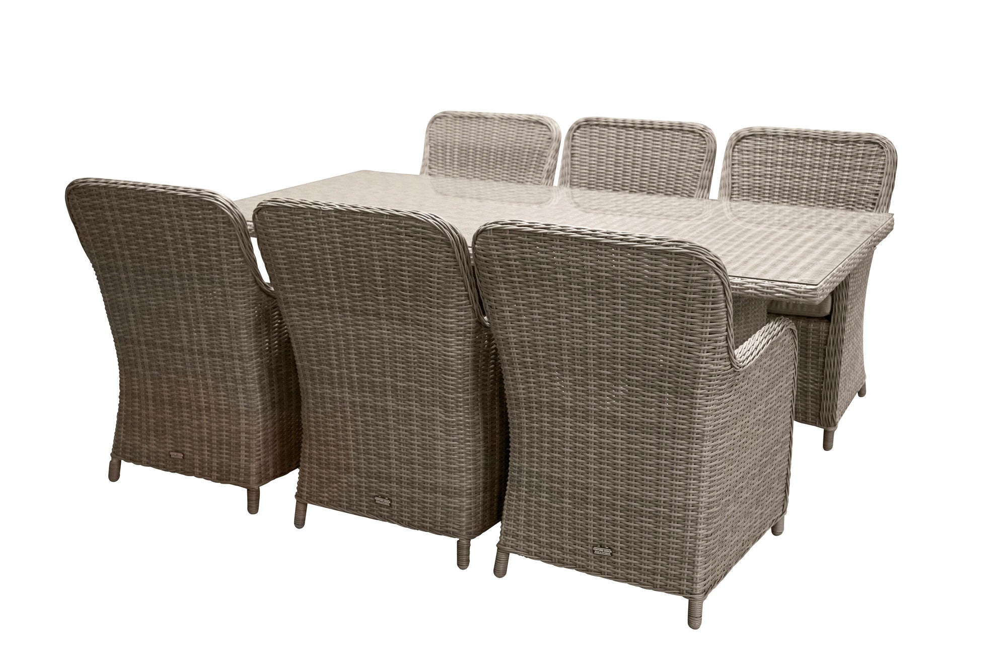 Venture Home Wembley Dining set  - Nature/Nature