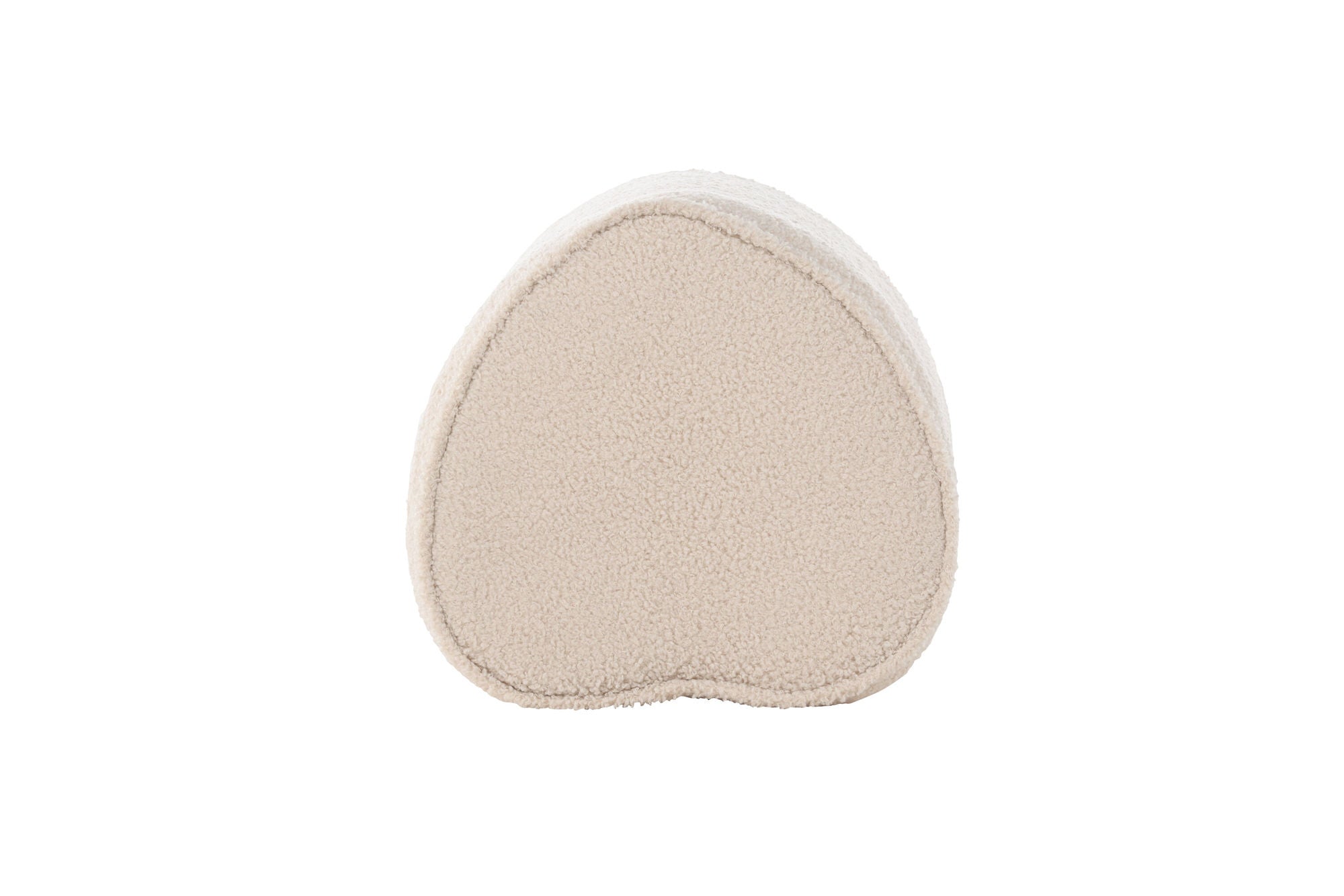 Venture Home Heart Kids Pouf Pouf - Beige / Teddy FSC 100%