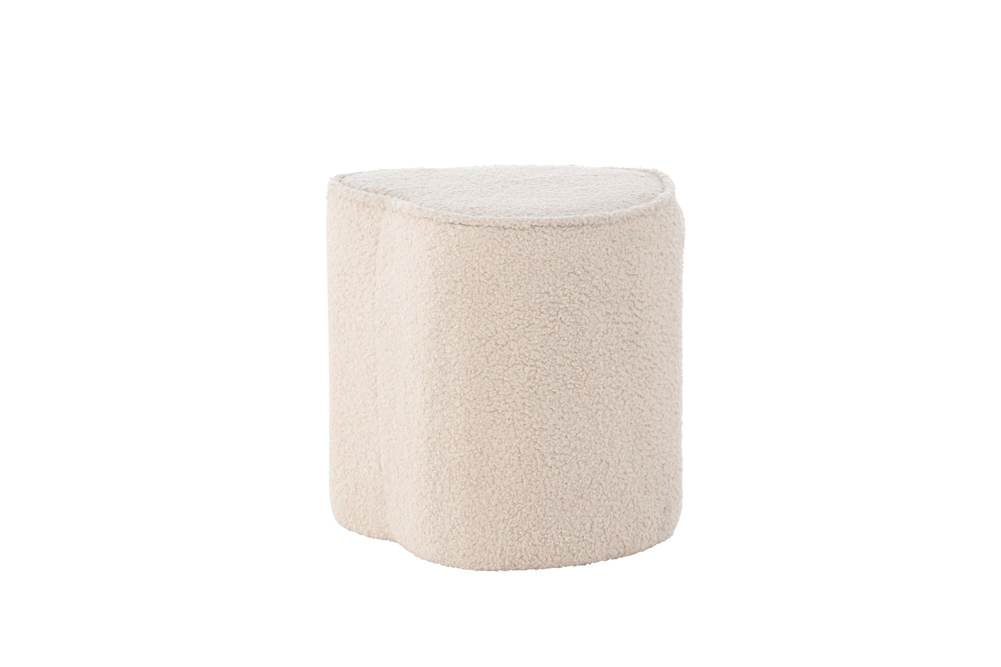 Venture Home Heart Kids Pouf Pouf - Beige / Teddy FSC 100%