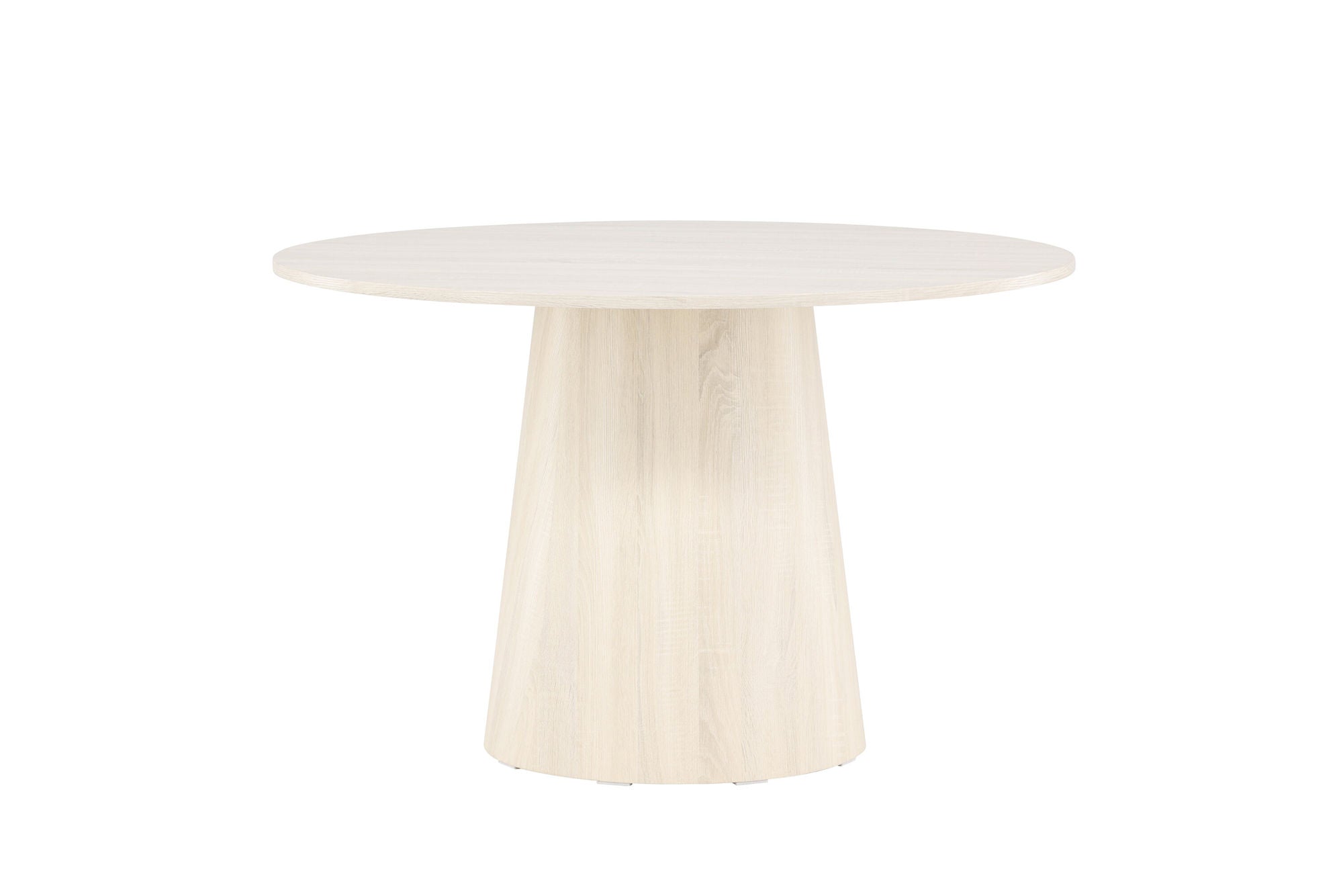 Venture Home Lanzo spisebord ⌀120 - Whitewash /